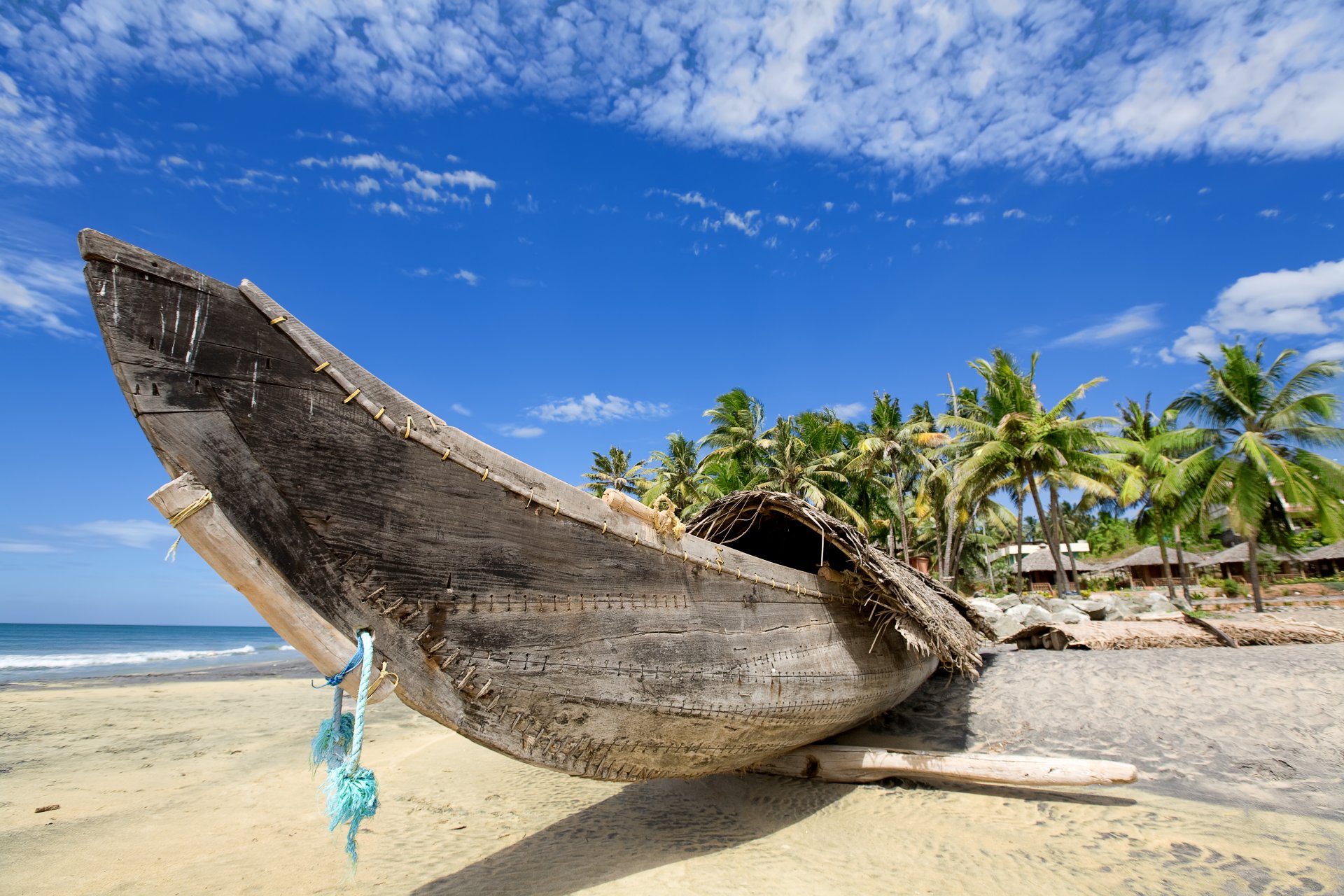 paysage paradis été hawaï mer océan eau plage côte côte sable bateau paradis tropical vue été