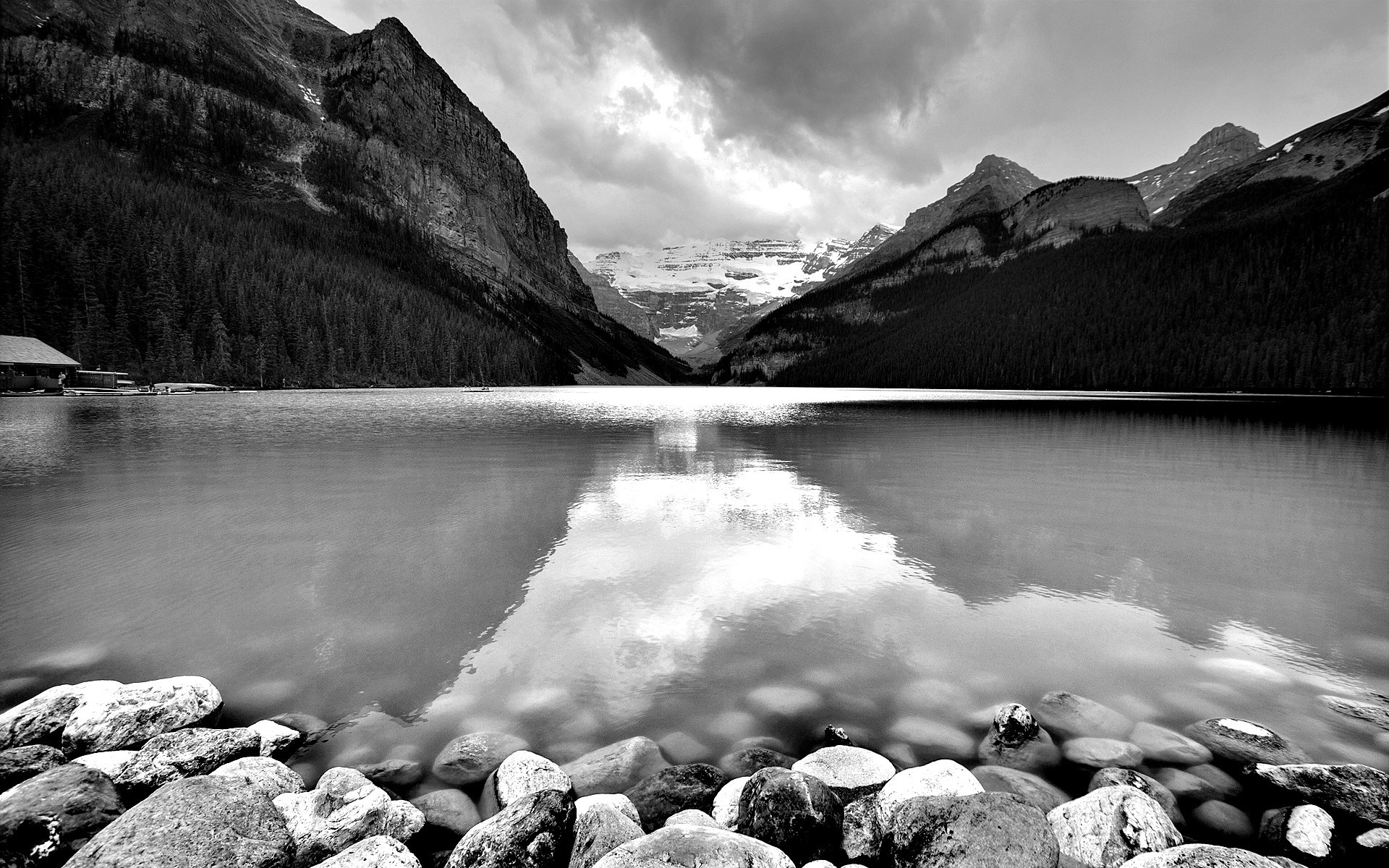 paysage rivière eau montagnes règlement pierres