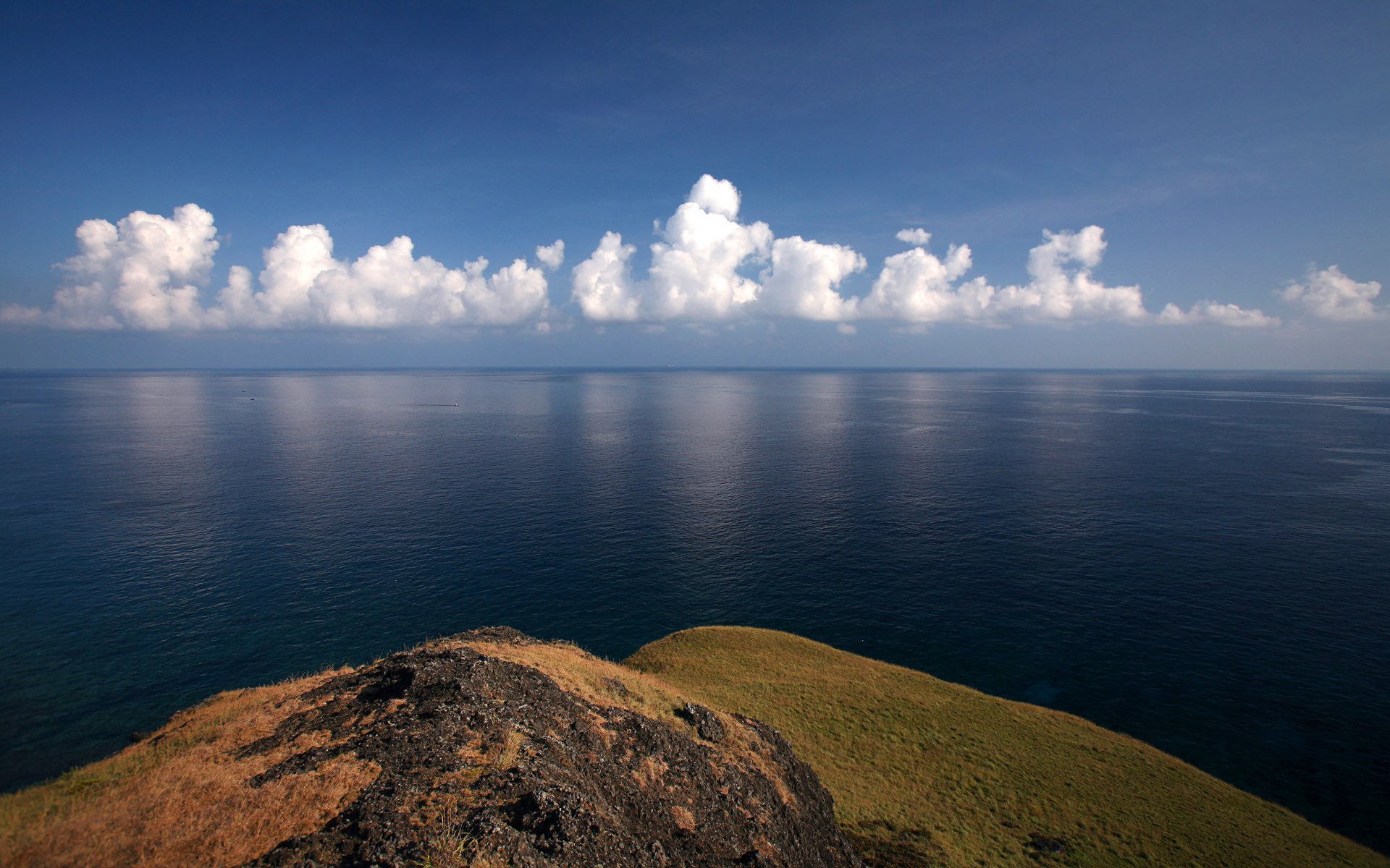 taiwán isla mar cielo