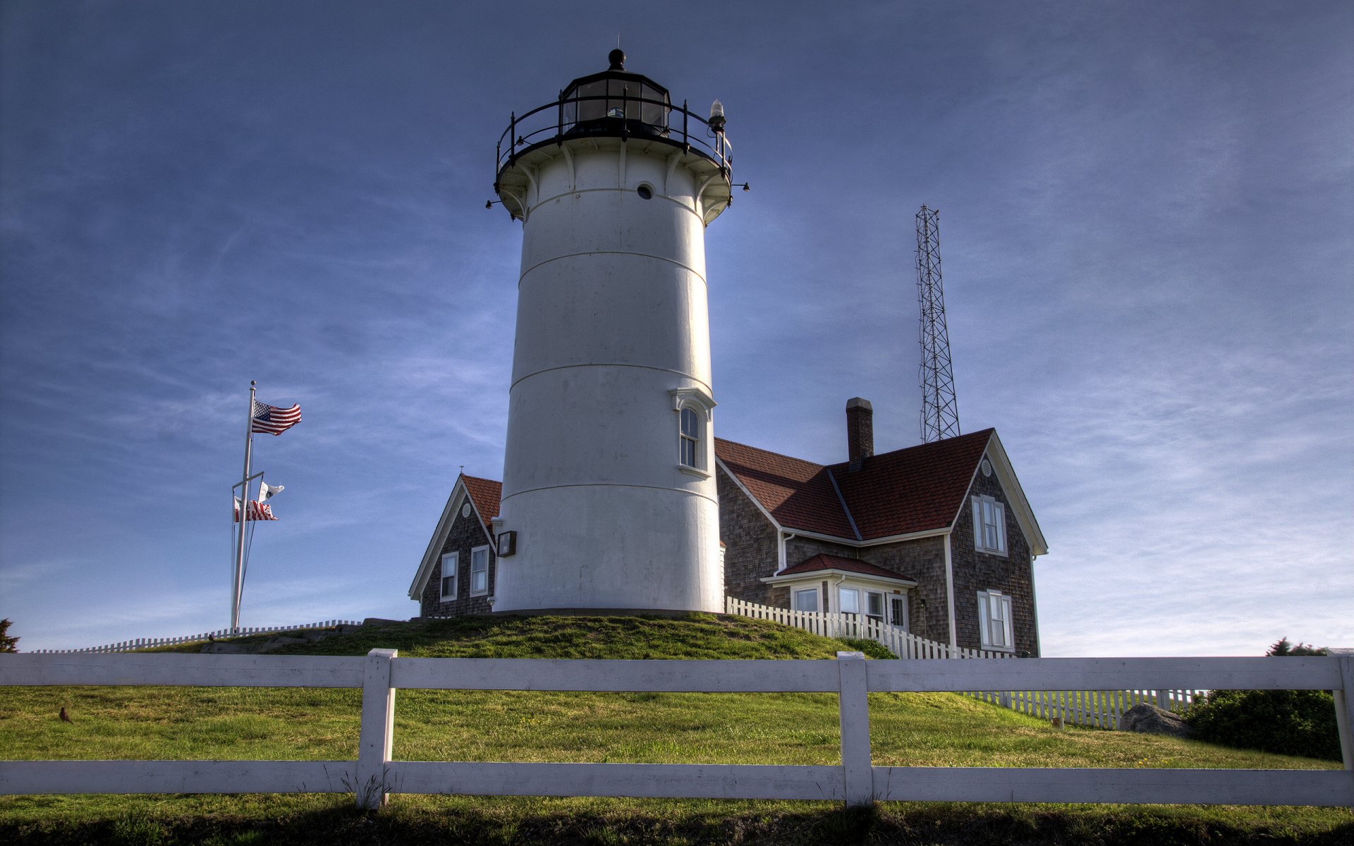 lighthouse united states sky