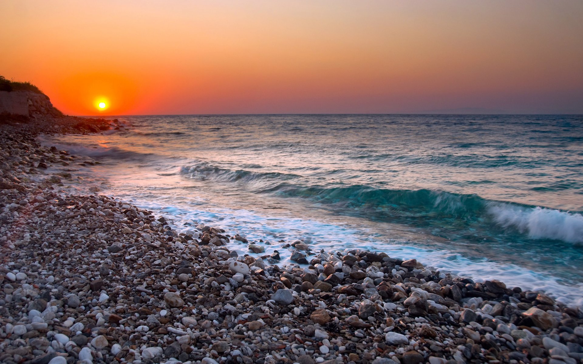 plage surf coucher de soleil