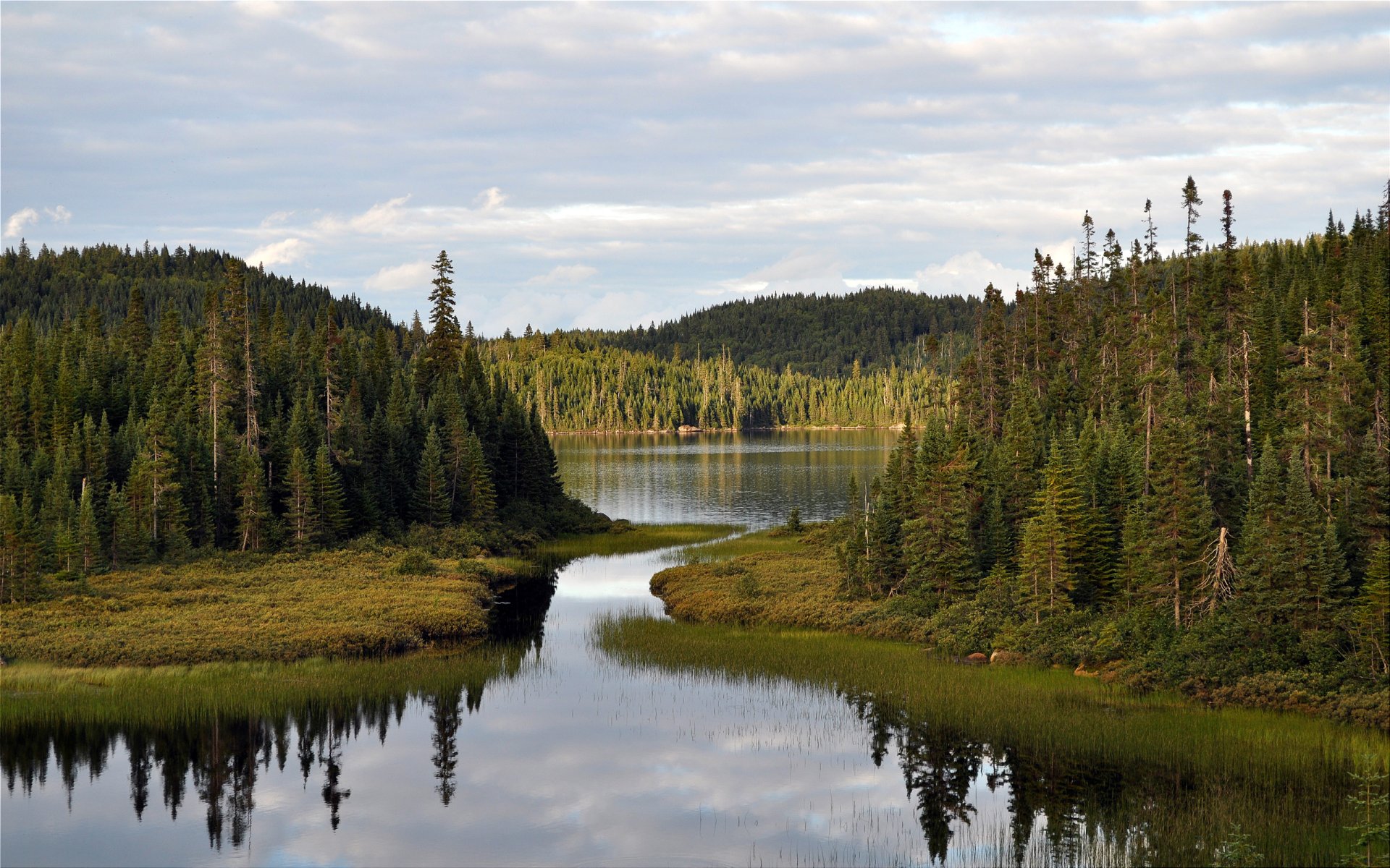 laurentide di porte canada lago