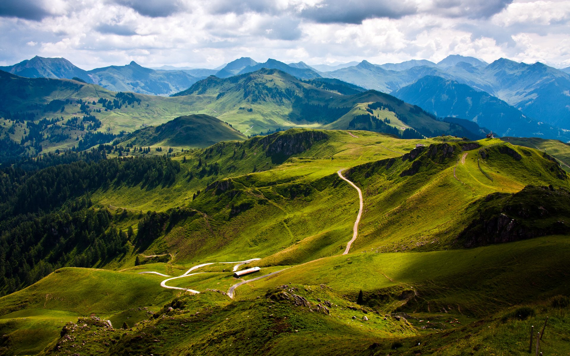 kitzbühel góry góra austria