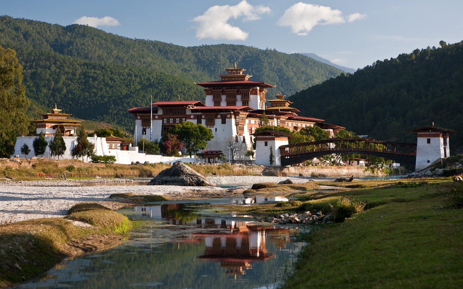 ergey dolya river nature house landscape