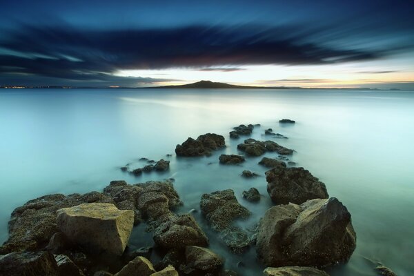 Immagine della superficie dell acqua del mare