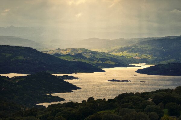 Italie. Sardaigne. Beau paysage