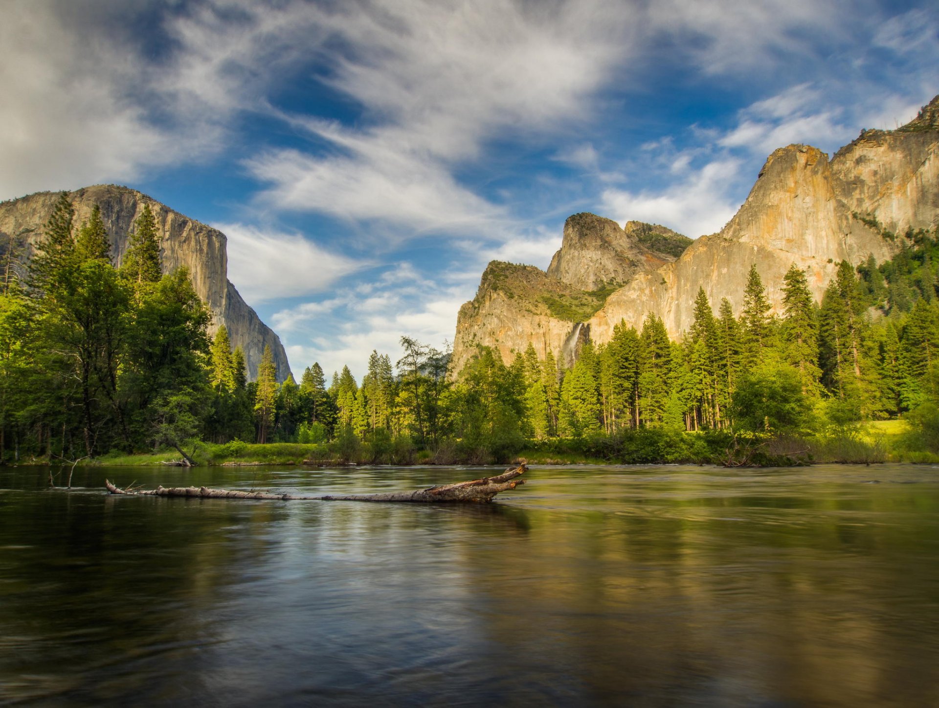 natur berge wald see