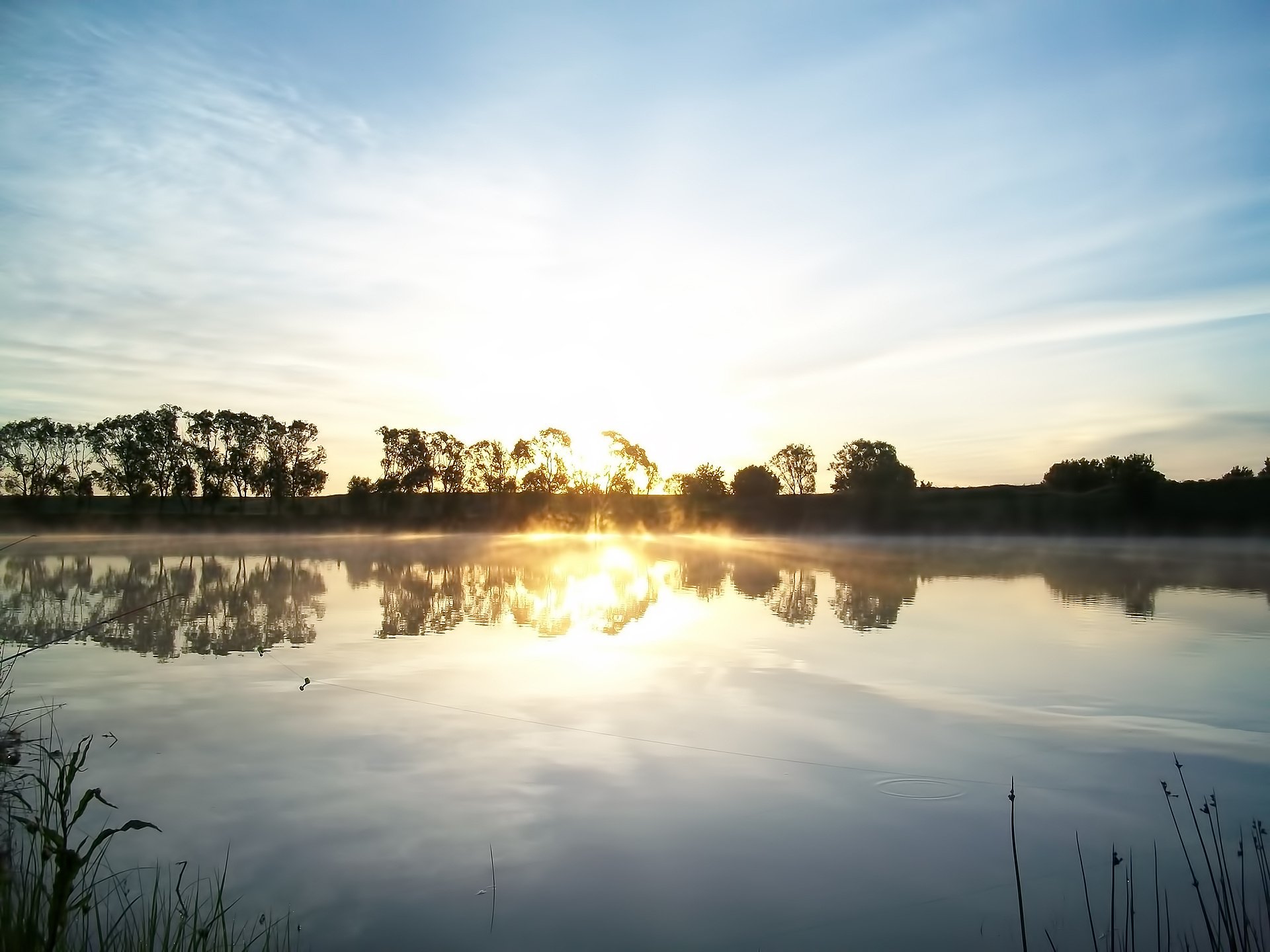 natur see landschaft wolken sonne sonnenaufgang strahlen