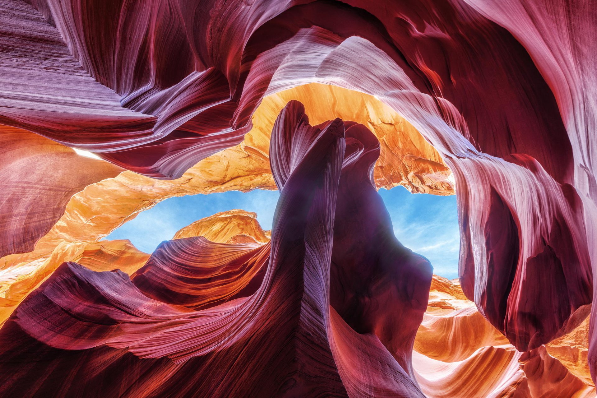 canyon rock cave nature