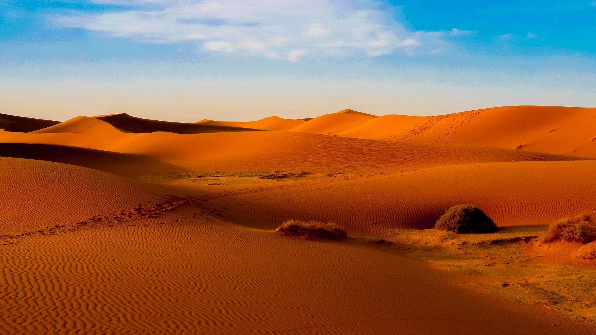 cielo nuvole deserto sabbia barchan