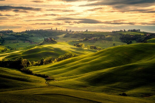 Bella foto di paesaggio in buona qualità
