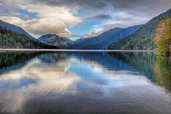 Paesaggio naturale, Lago di montagna