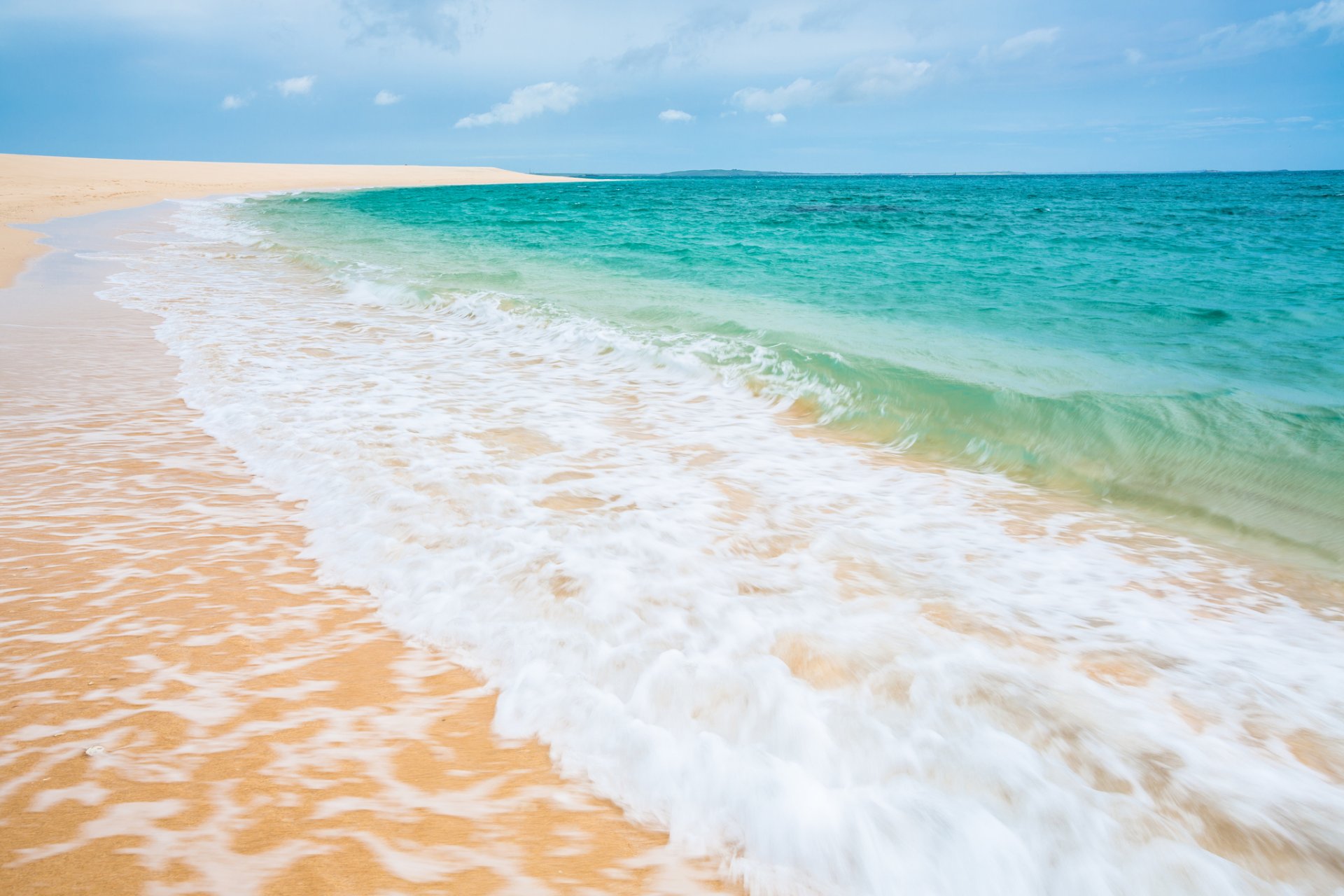 ciel mer plage sable