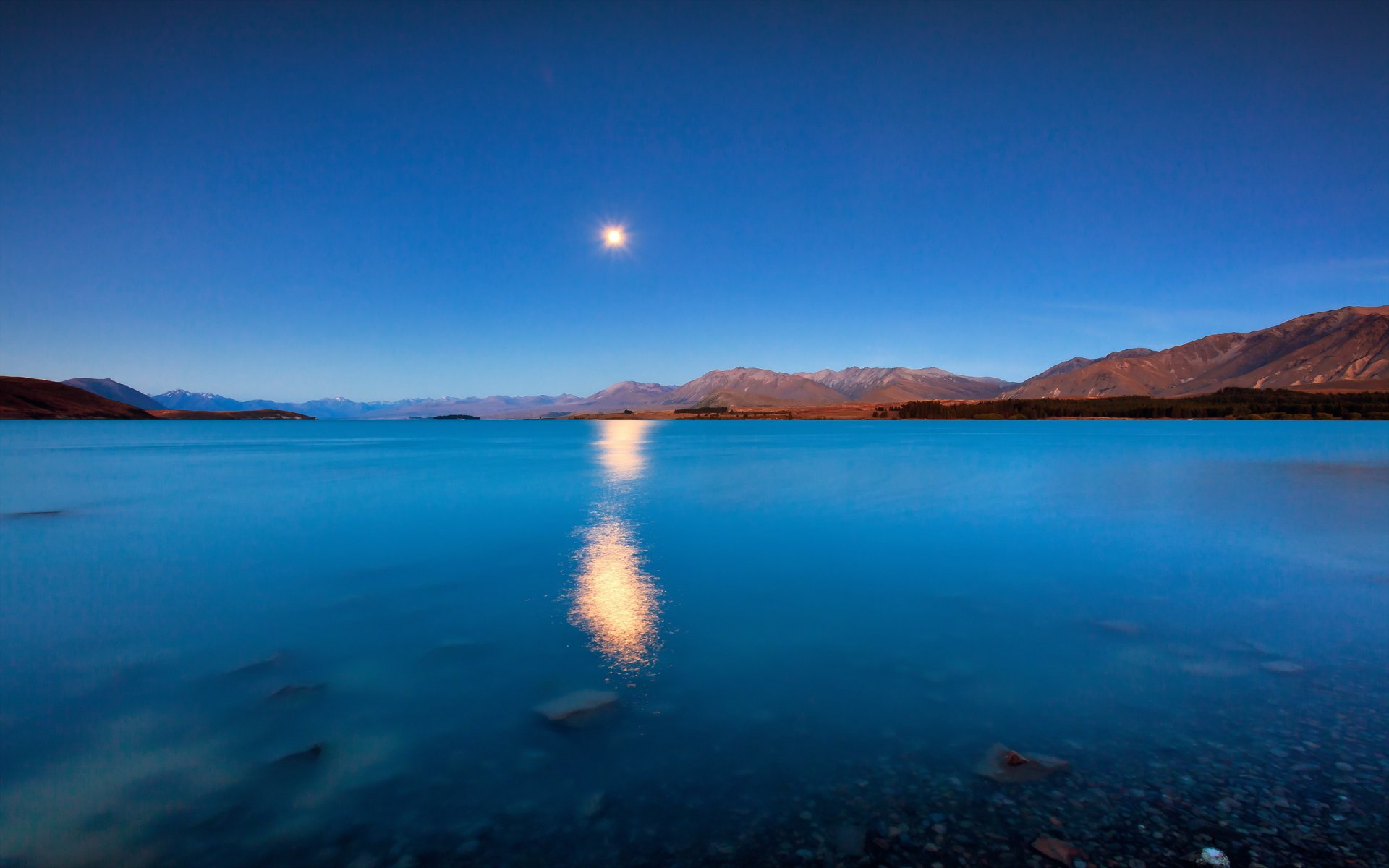 lake sky landscape