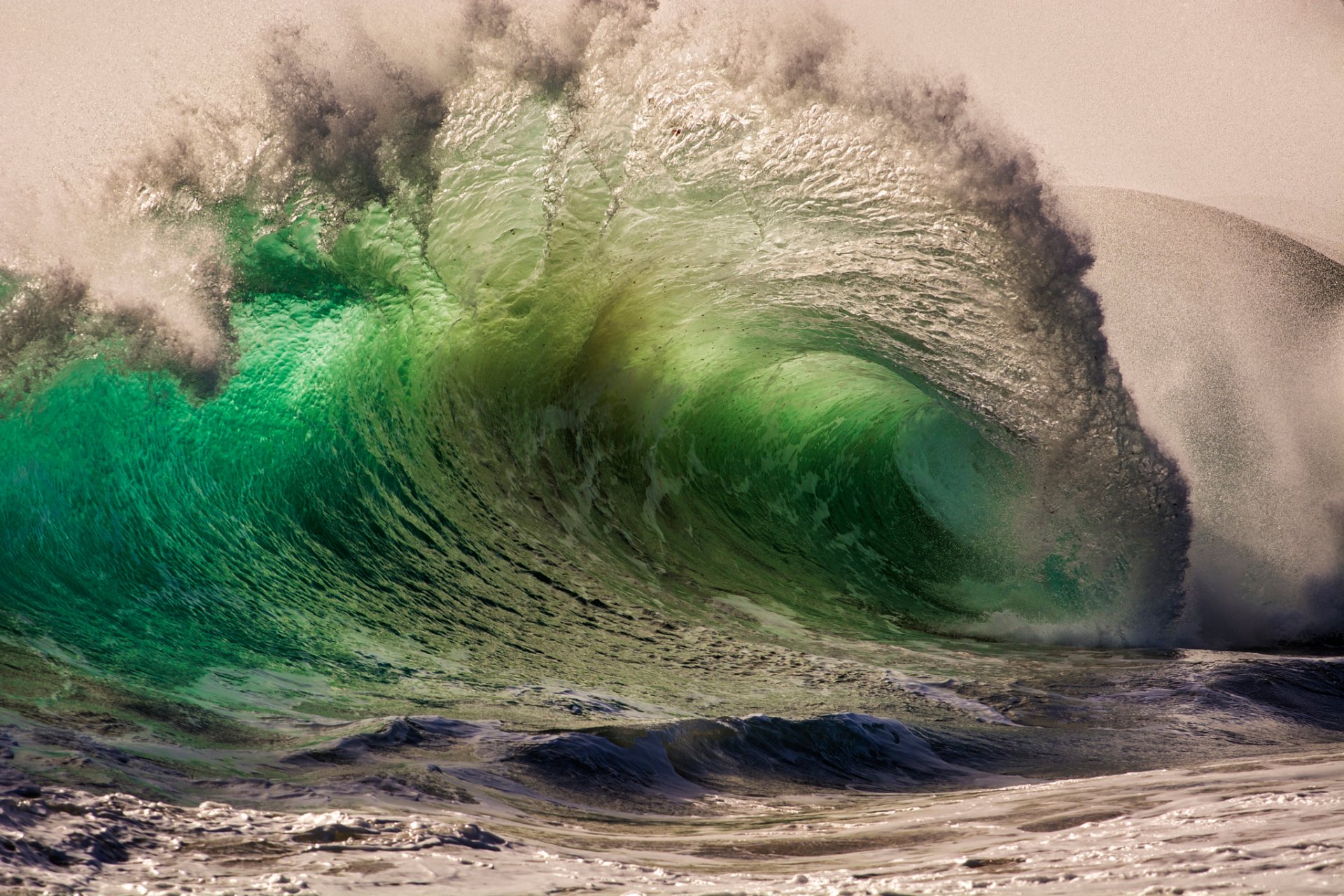 natur meer ozean welle spritzer tropfen