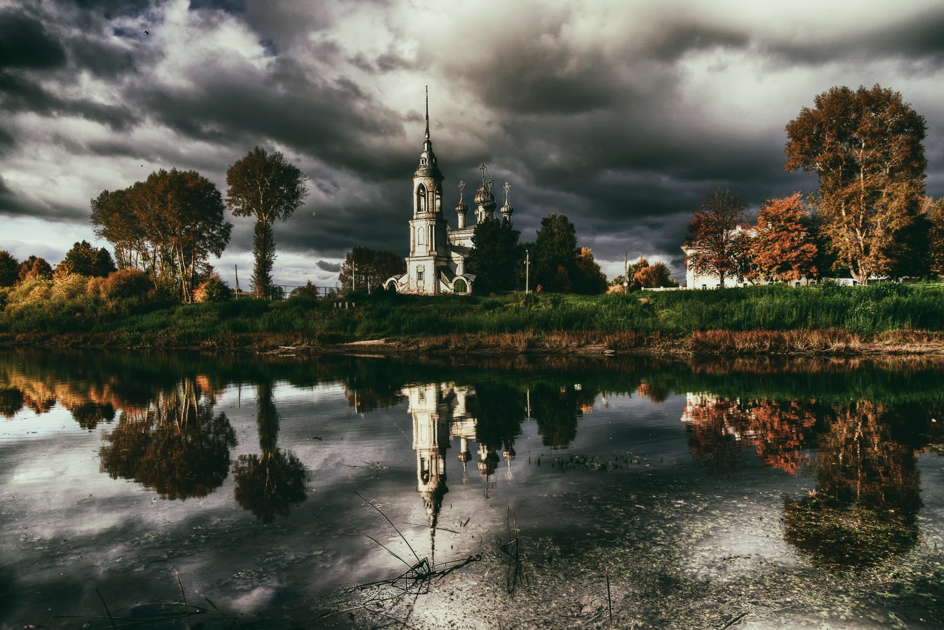 vologda tempio russia autunno