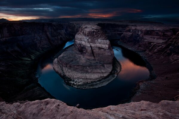 Landscape from the US state of Nevki Arizona and the mountains of Colorado