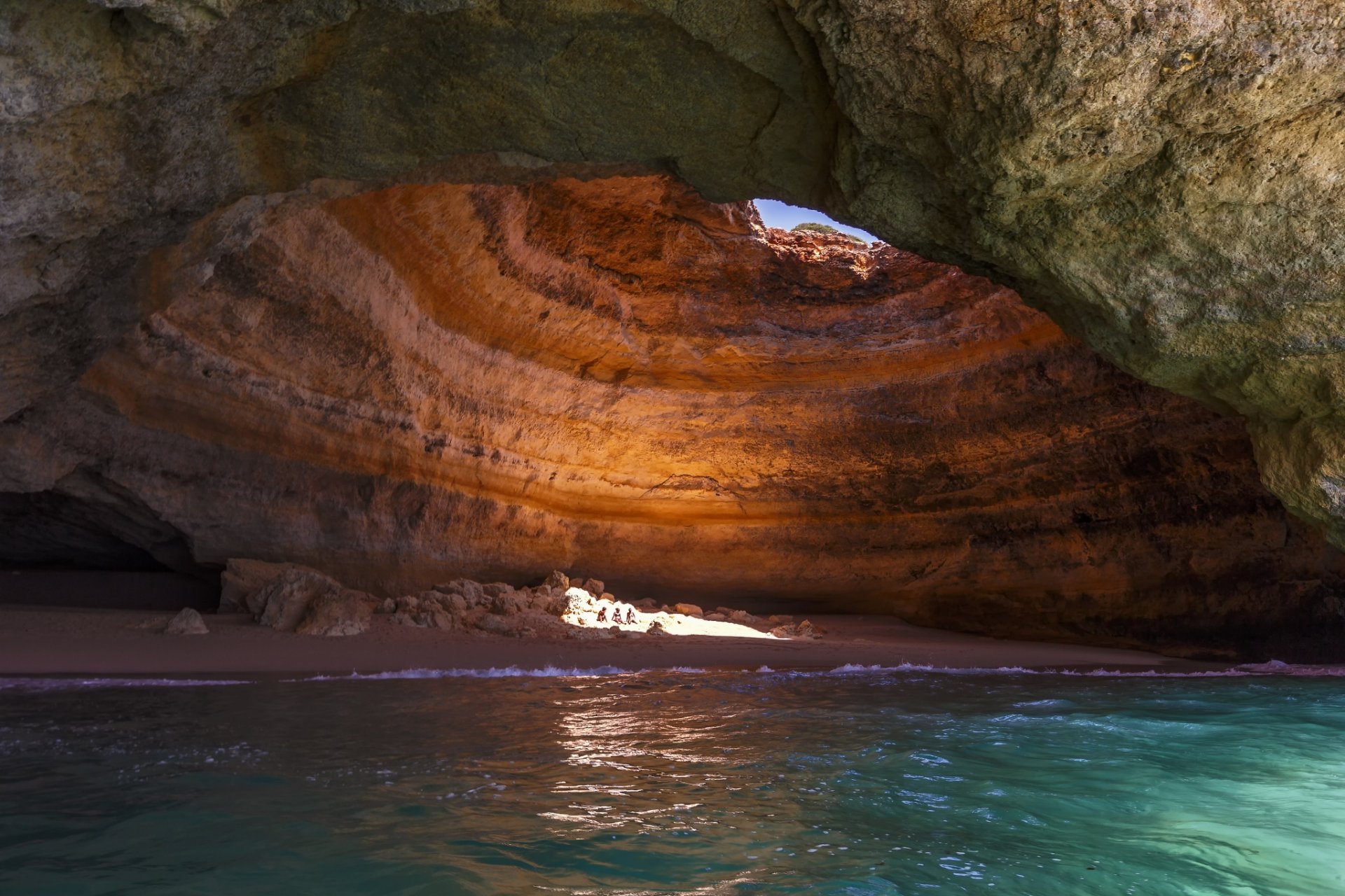 praia de benagil algarve portugal grotte plage été vacances grotte