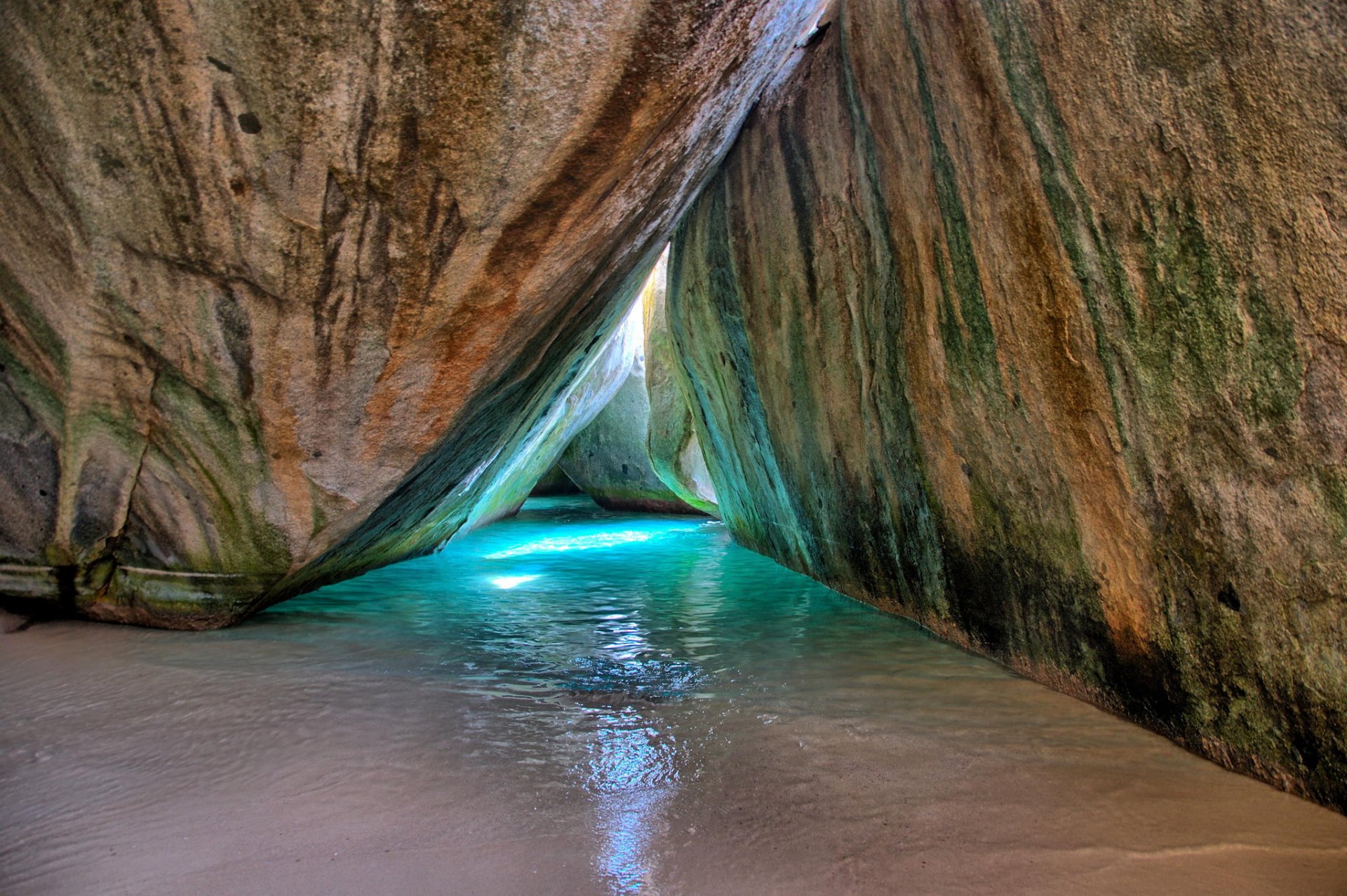 ozean felsen höhle sand wasser