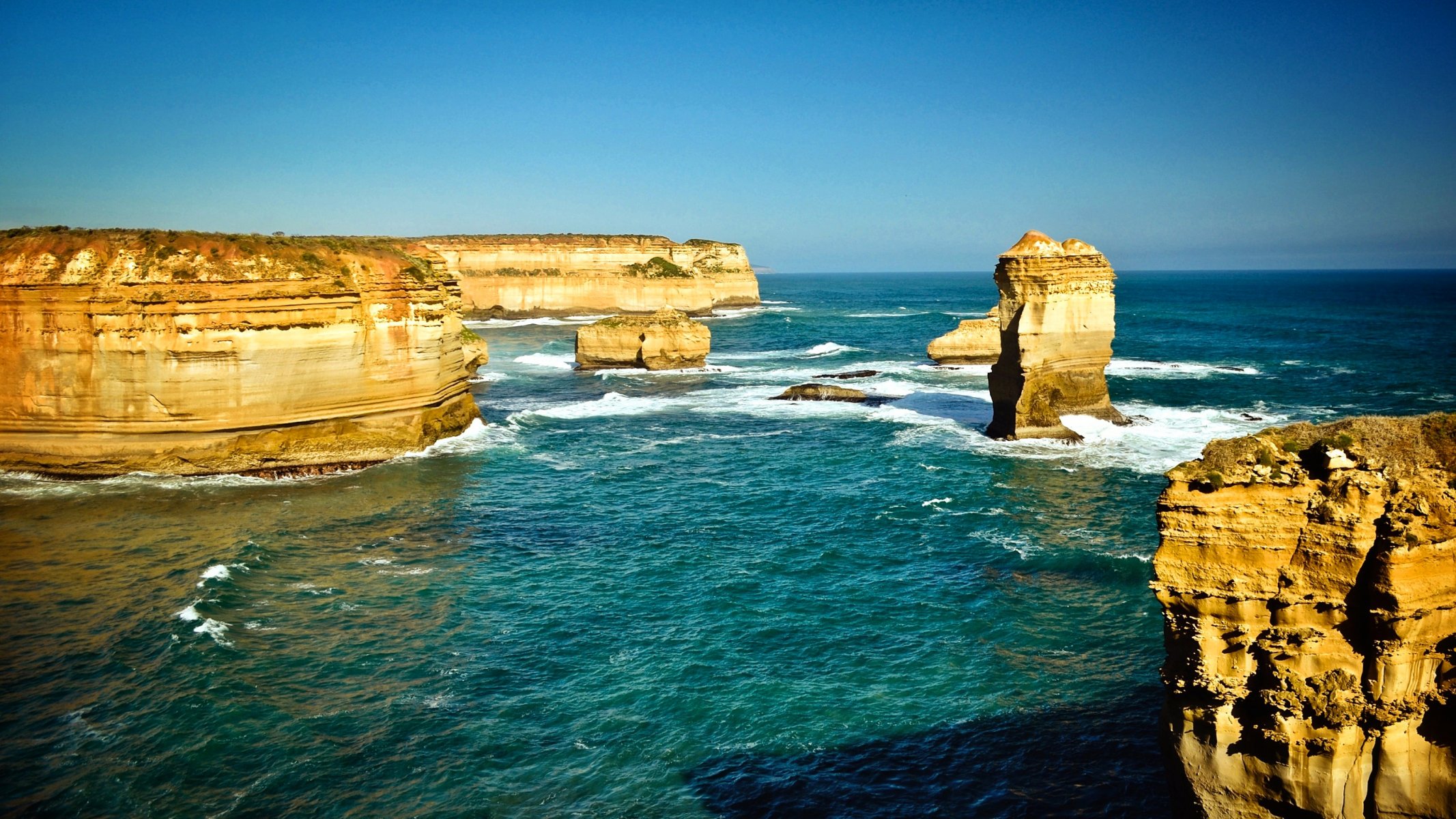 victoria australia cielo mare oceano costa scogliera rocce