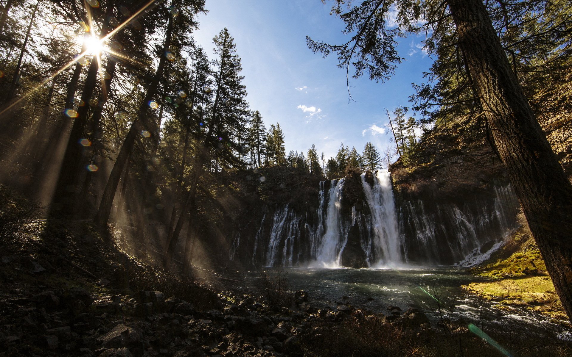 rivière cascade nature