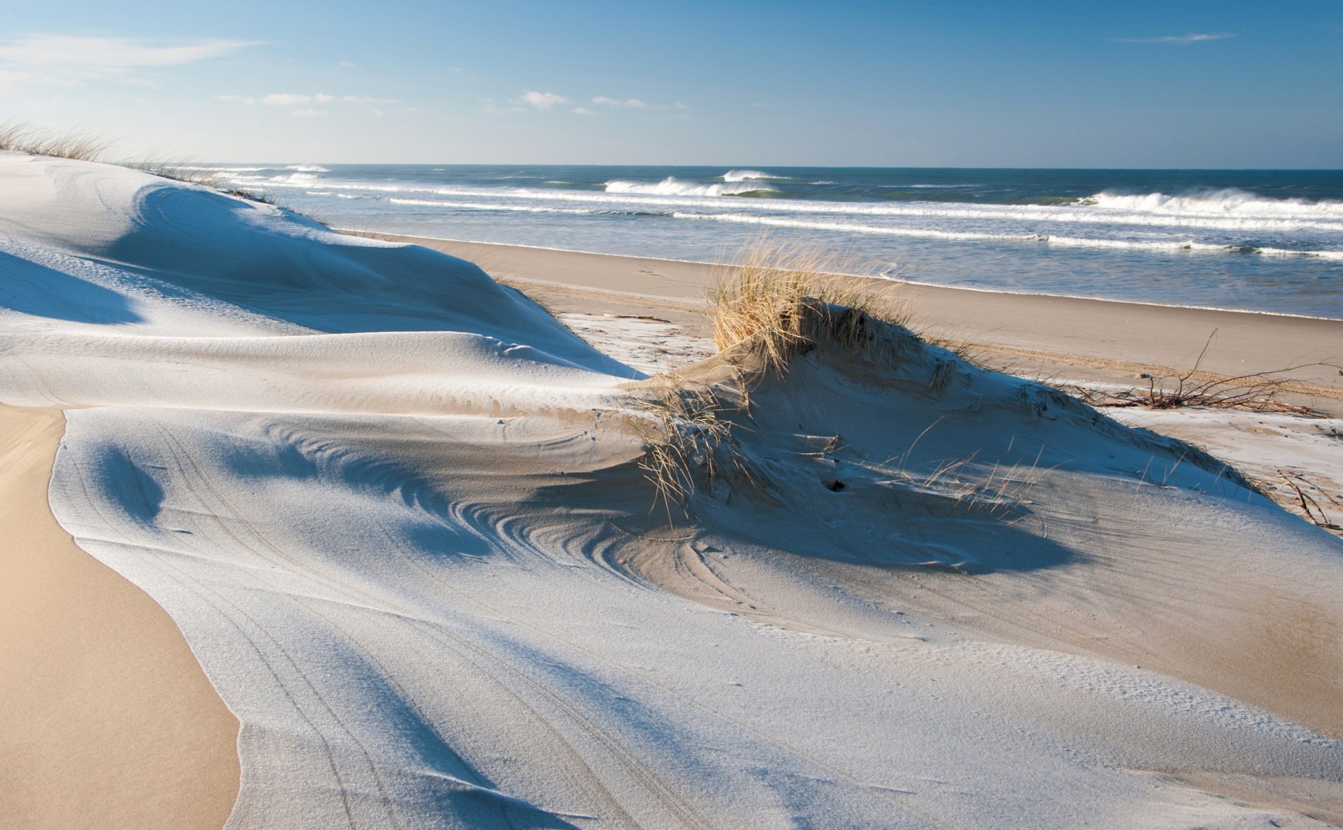 cielo mare riva sabbia dune