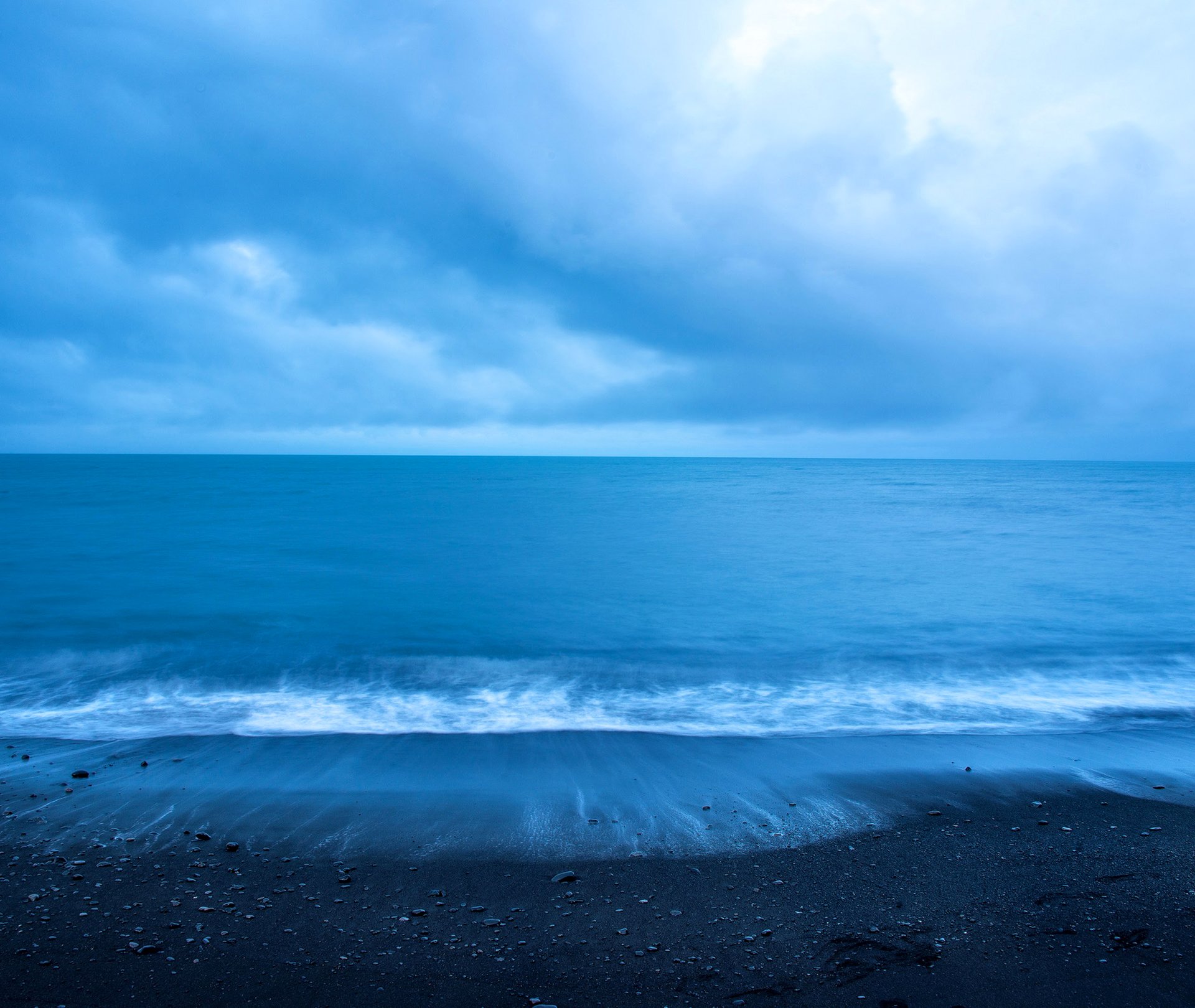 ky clouds sea shore cloud