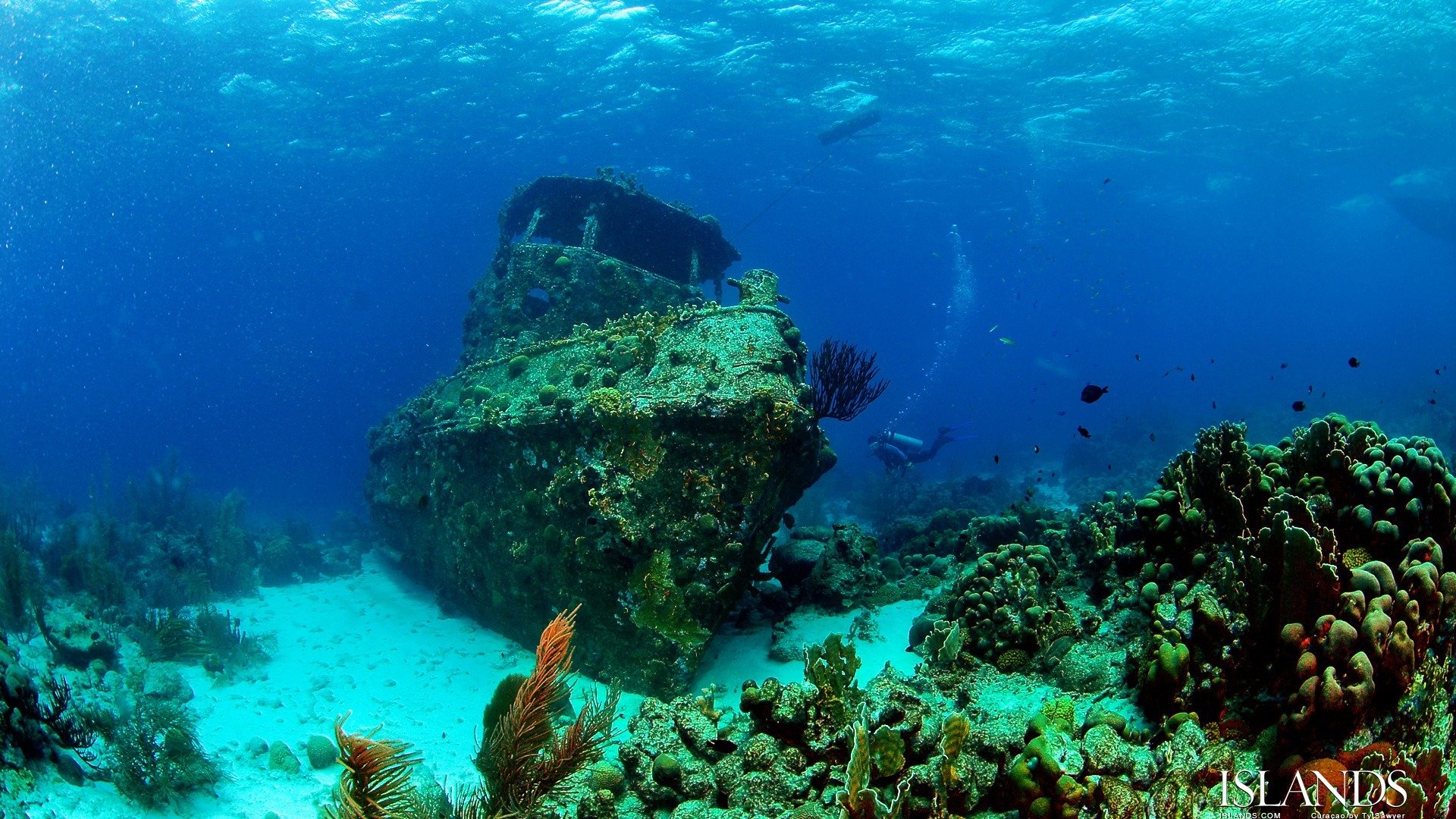 depth wreck ships beautiful landscape beauty