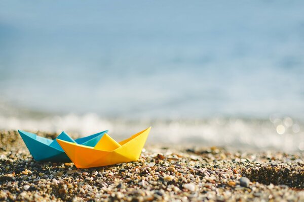 Sommer Natur am Strand mit Bokeh