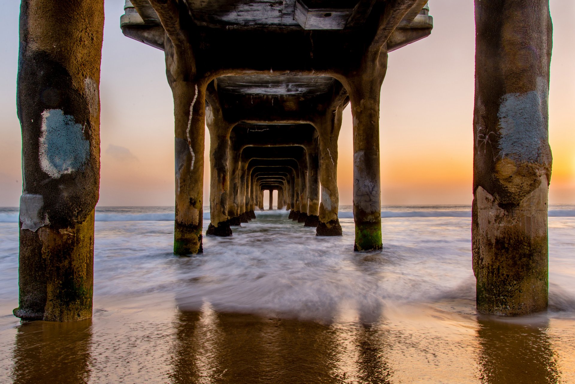 manhattan spiaggia molo california