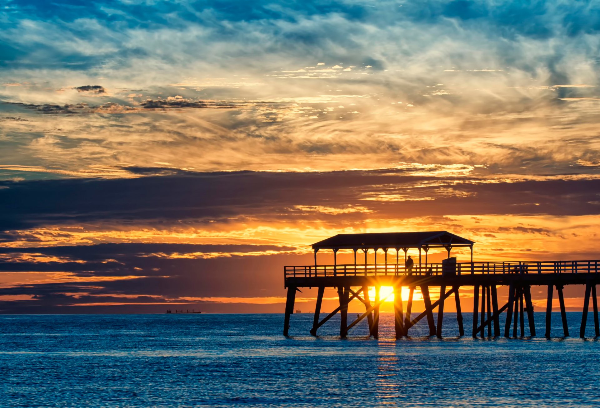 australien adelaide pier fischer