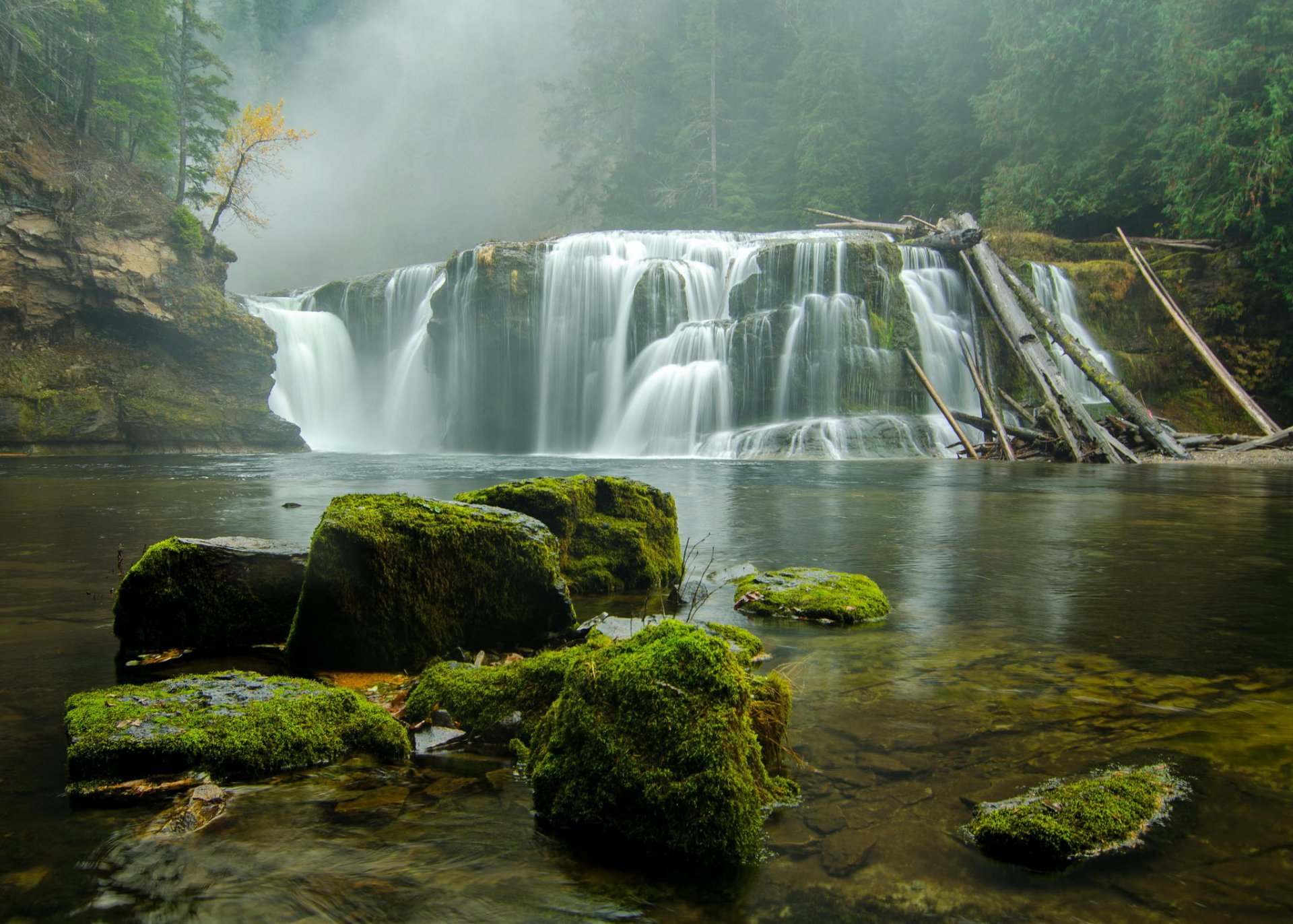 gifford pinchot washington wasserfall