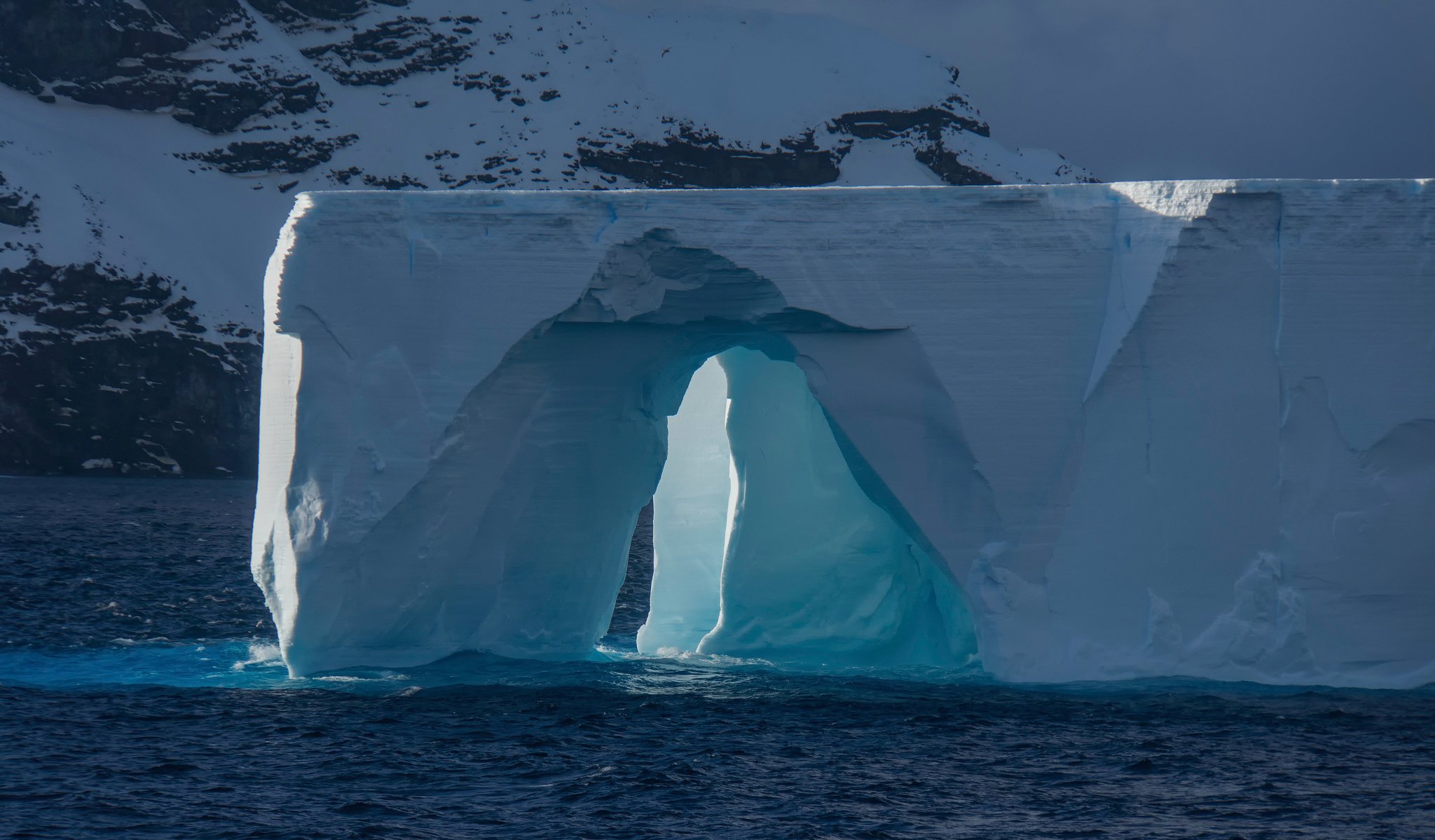 iceberg arch antarctica