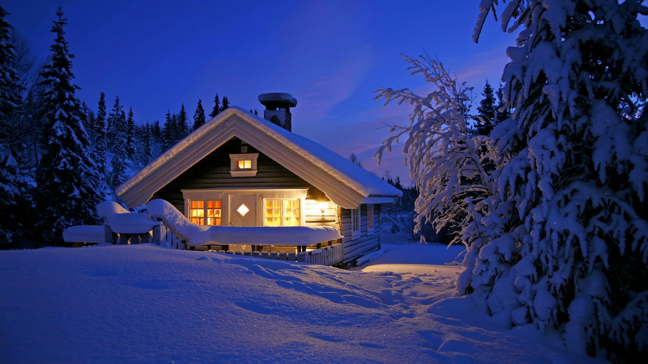 natura casa inverno neve cielo paesaggio inverno bianco fresco bello tramonto