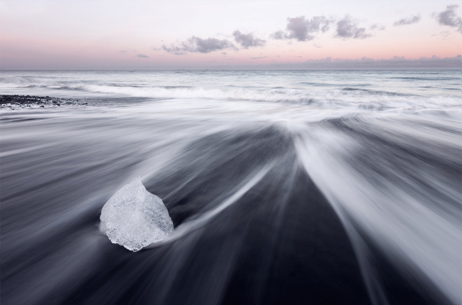 islandia mar playa