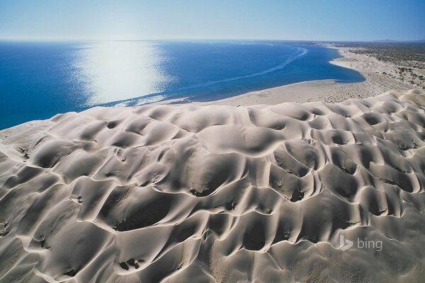 Sanddünen mit Meerblick