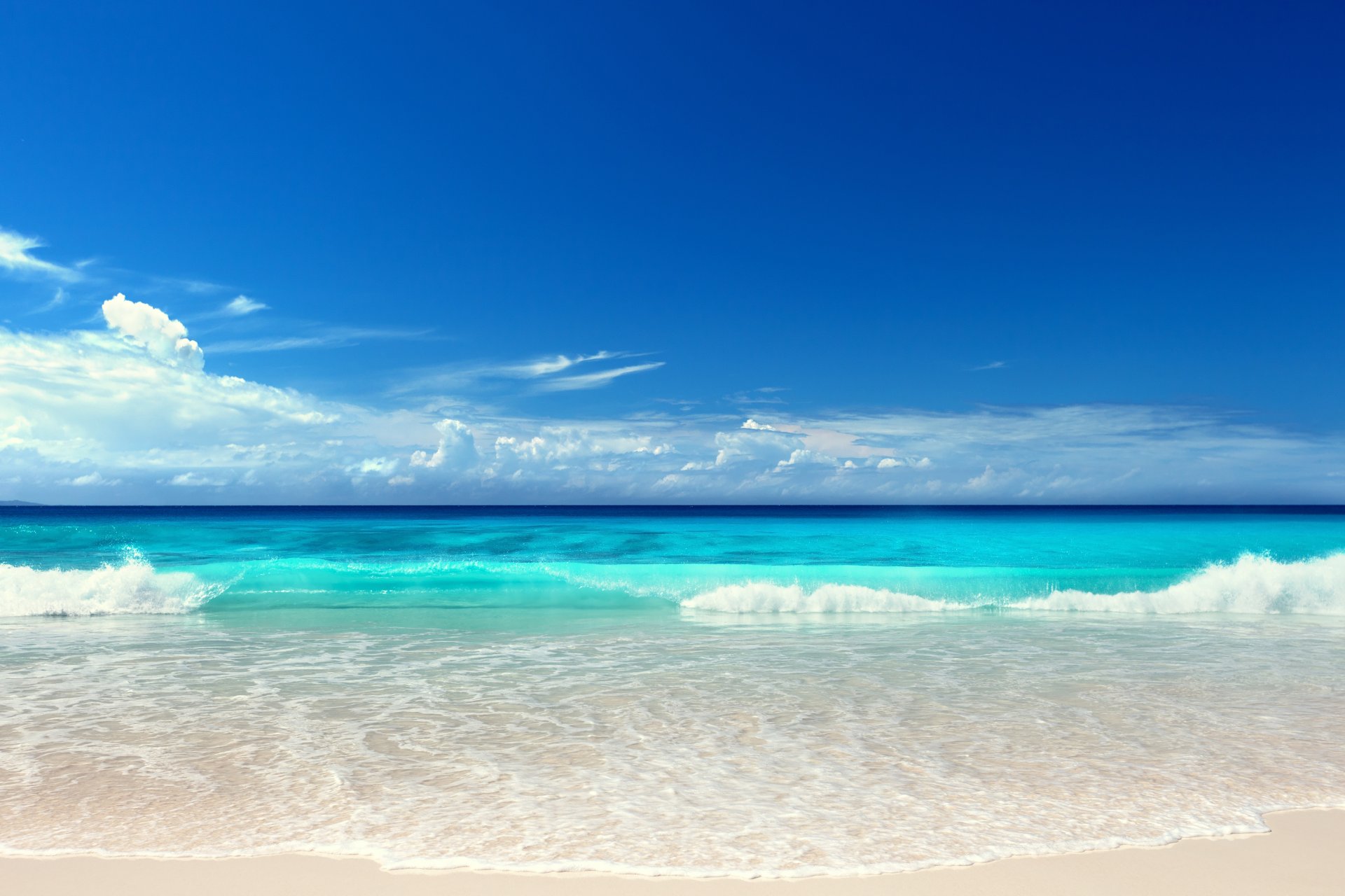 paysage mer océan bleu plage soleil été