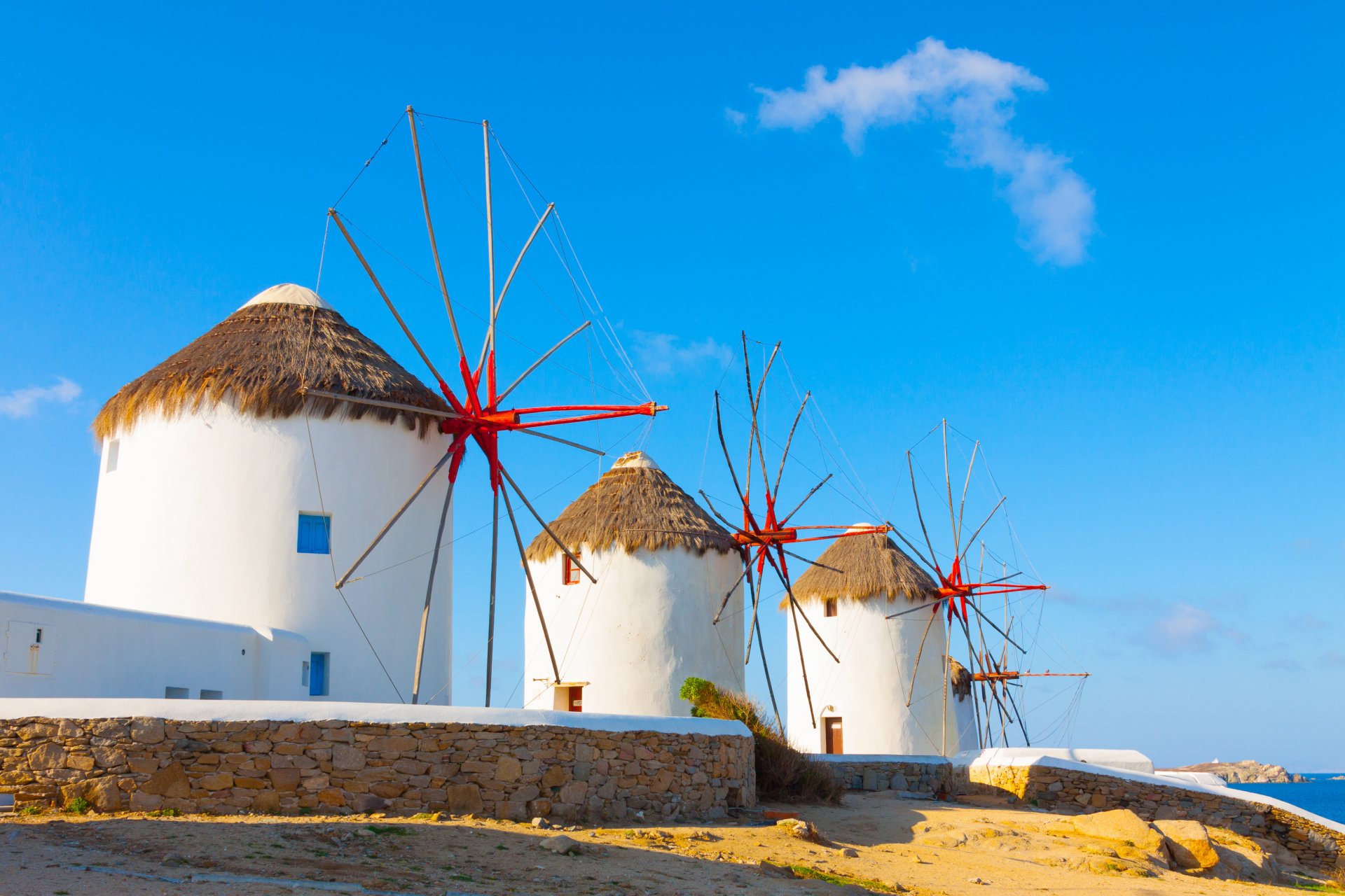 natur landschaft himmel griechenland santorini