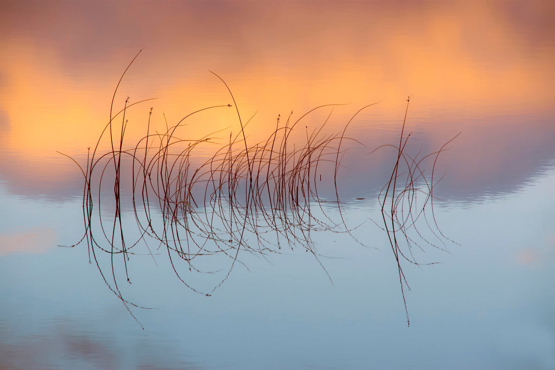 écosse eau ciel réflexion