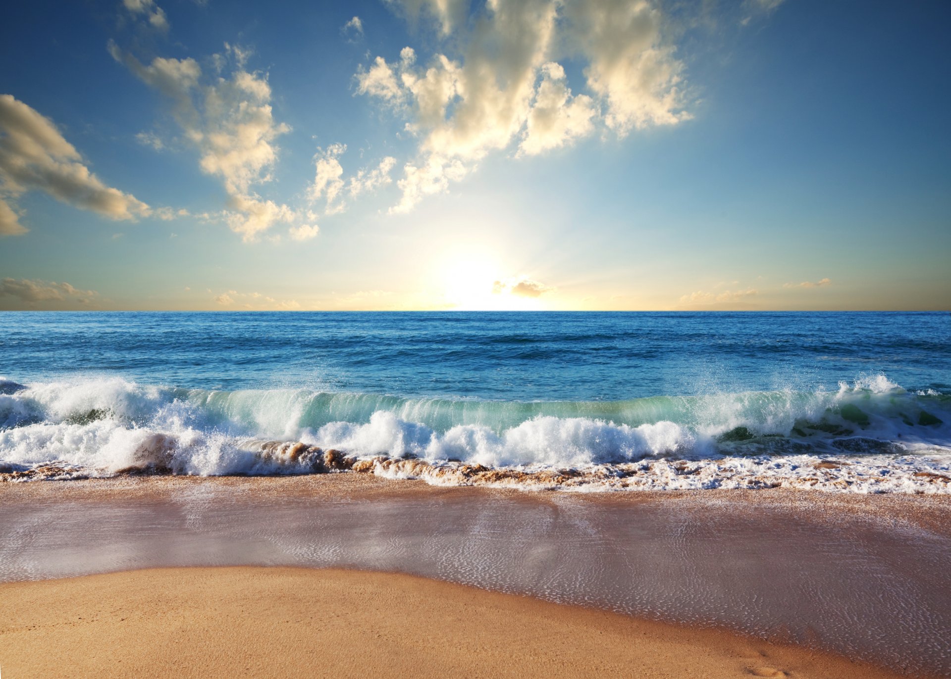 beach sand sea wave