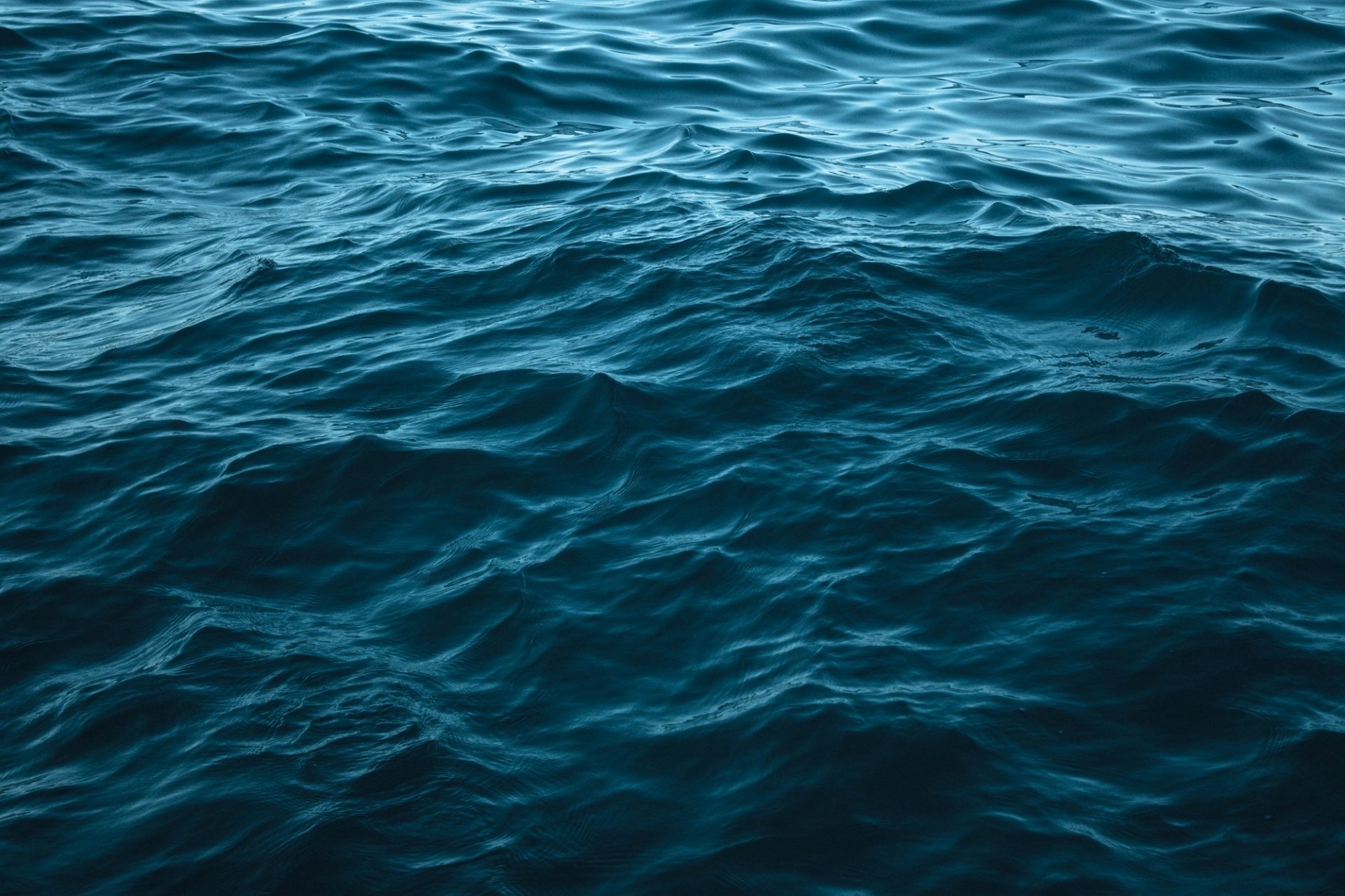 eau mer vagues ondulations profondeur bleu