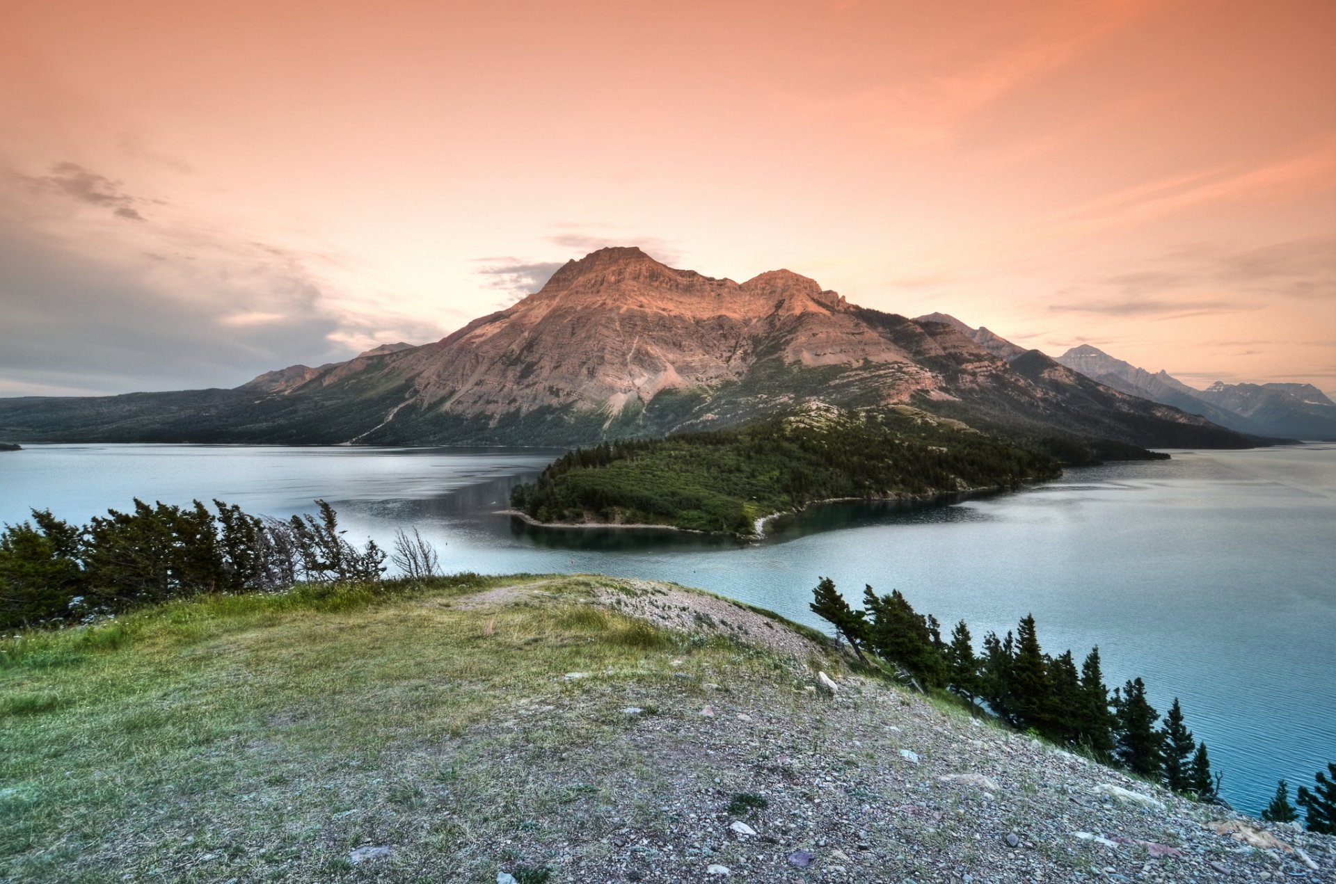 waterton lakes national park canada alberta lake national park forest mountain