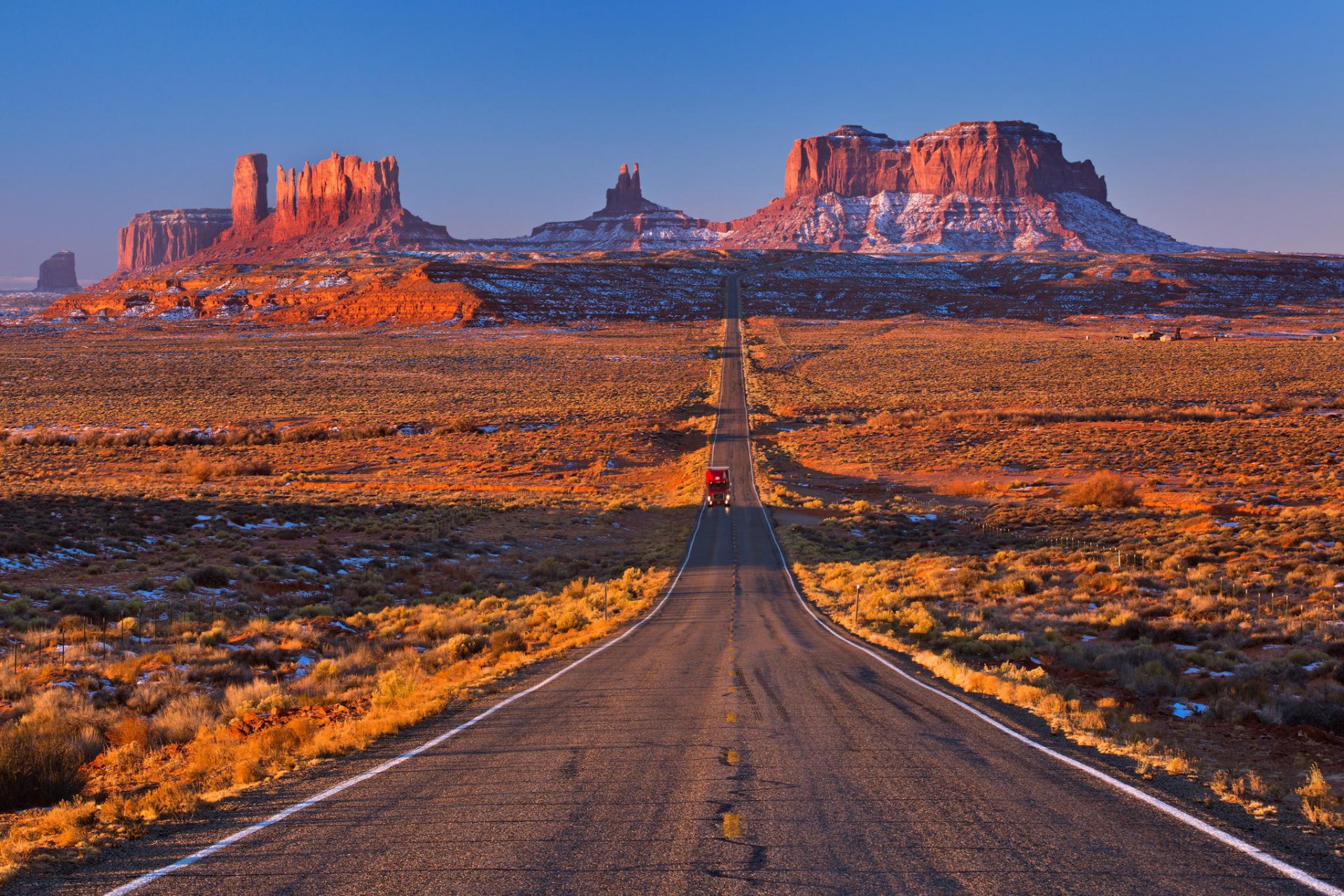 kanon berge straße wüste usa