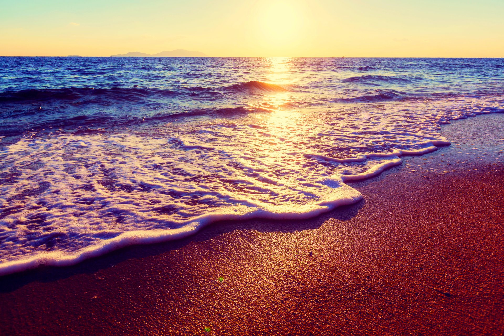 natur landschaft himmel sonnenuntergang strand meer ozean sonne sand dämmerung