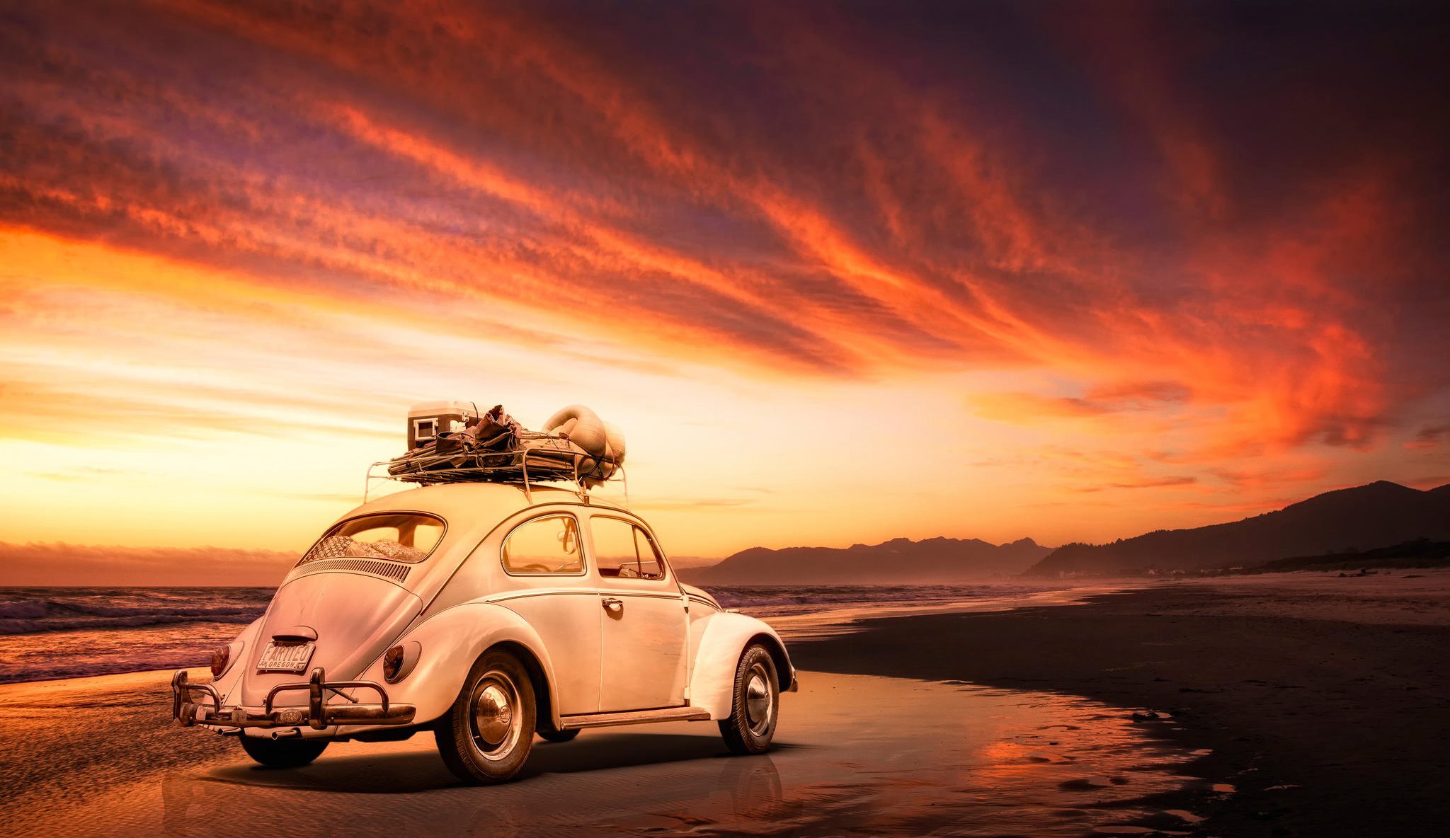 playa coche volkswagen