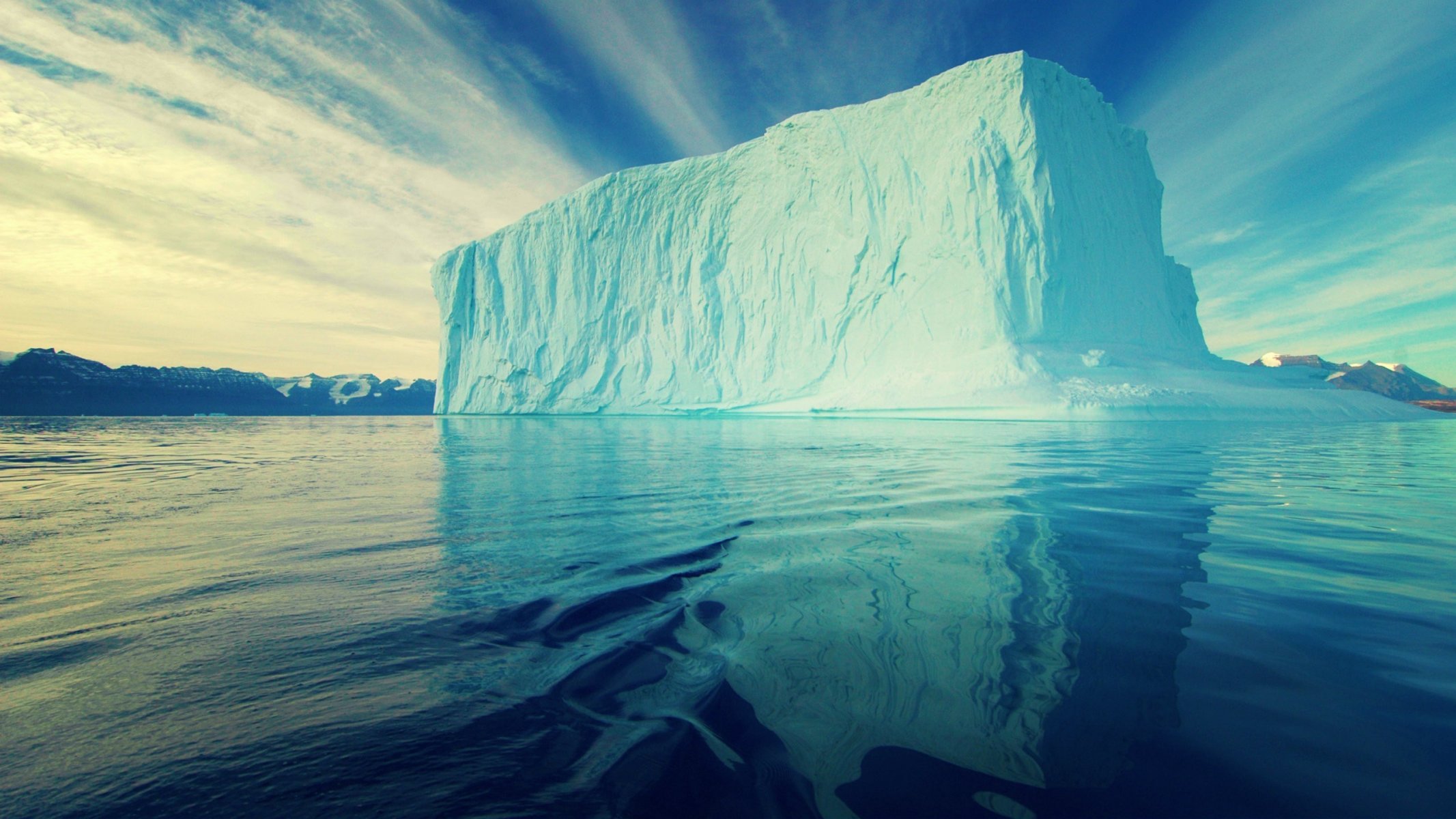 eau froid glace iceberg