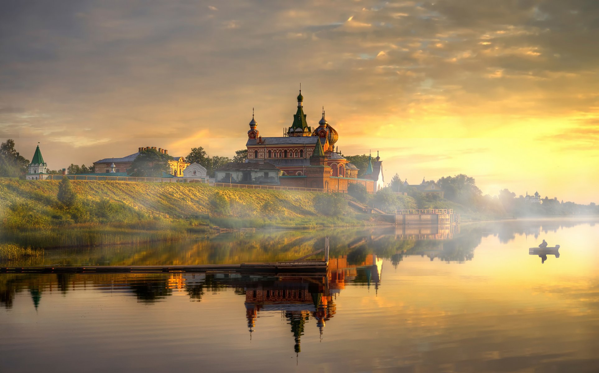 volkhov st. nicholas monastery staraya ladoga