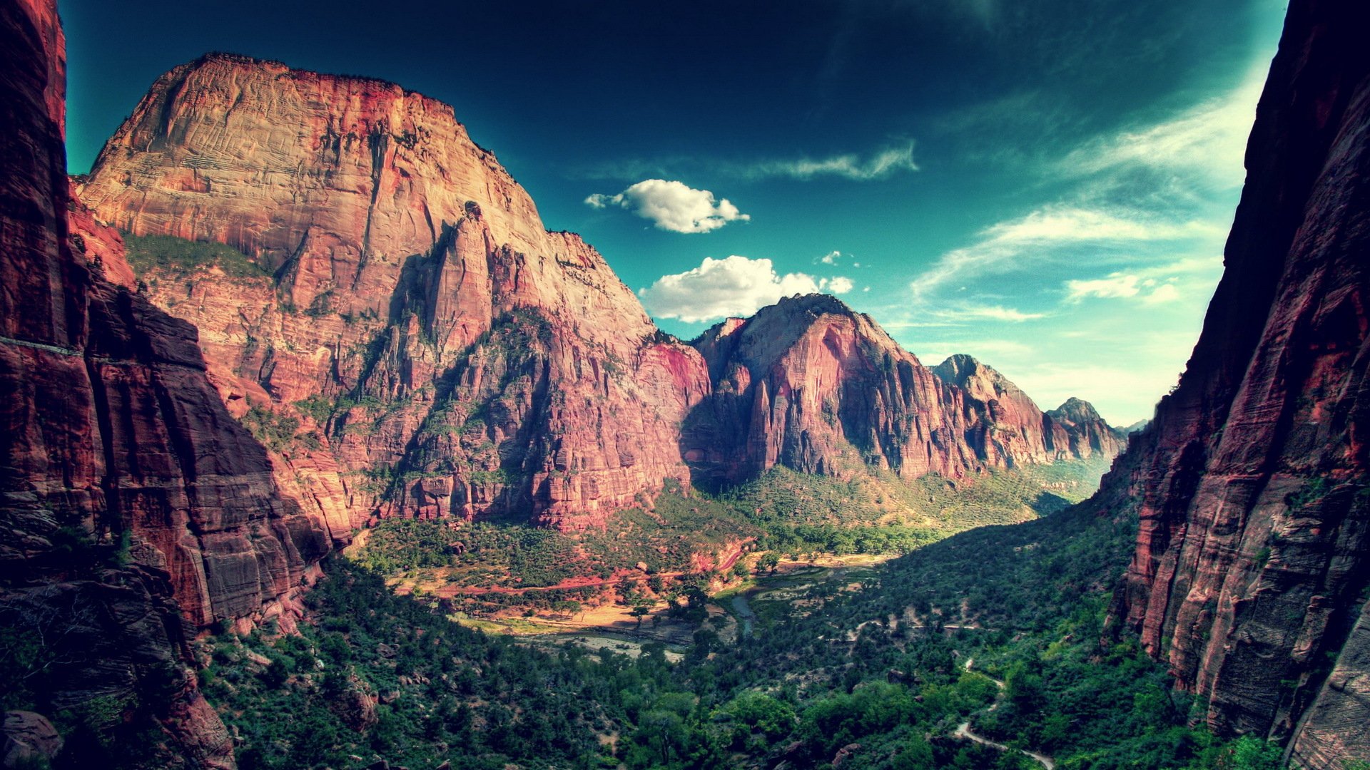 cañón montañas naturaleza