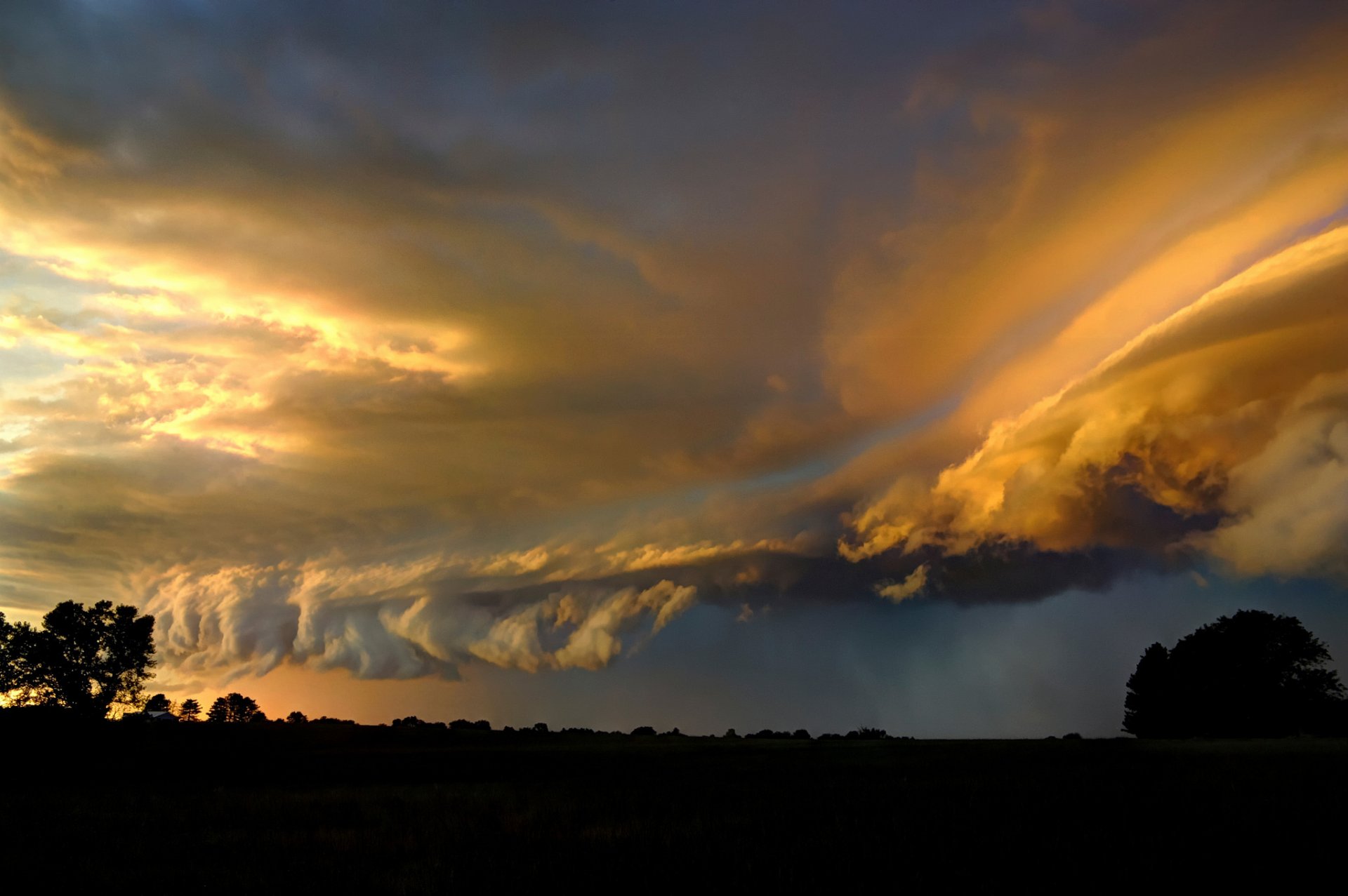 kansas cielo nubes