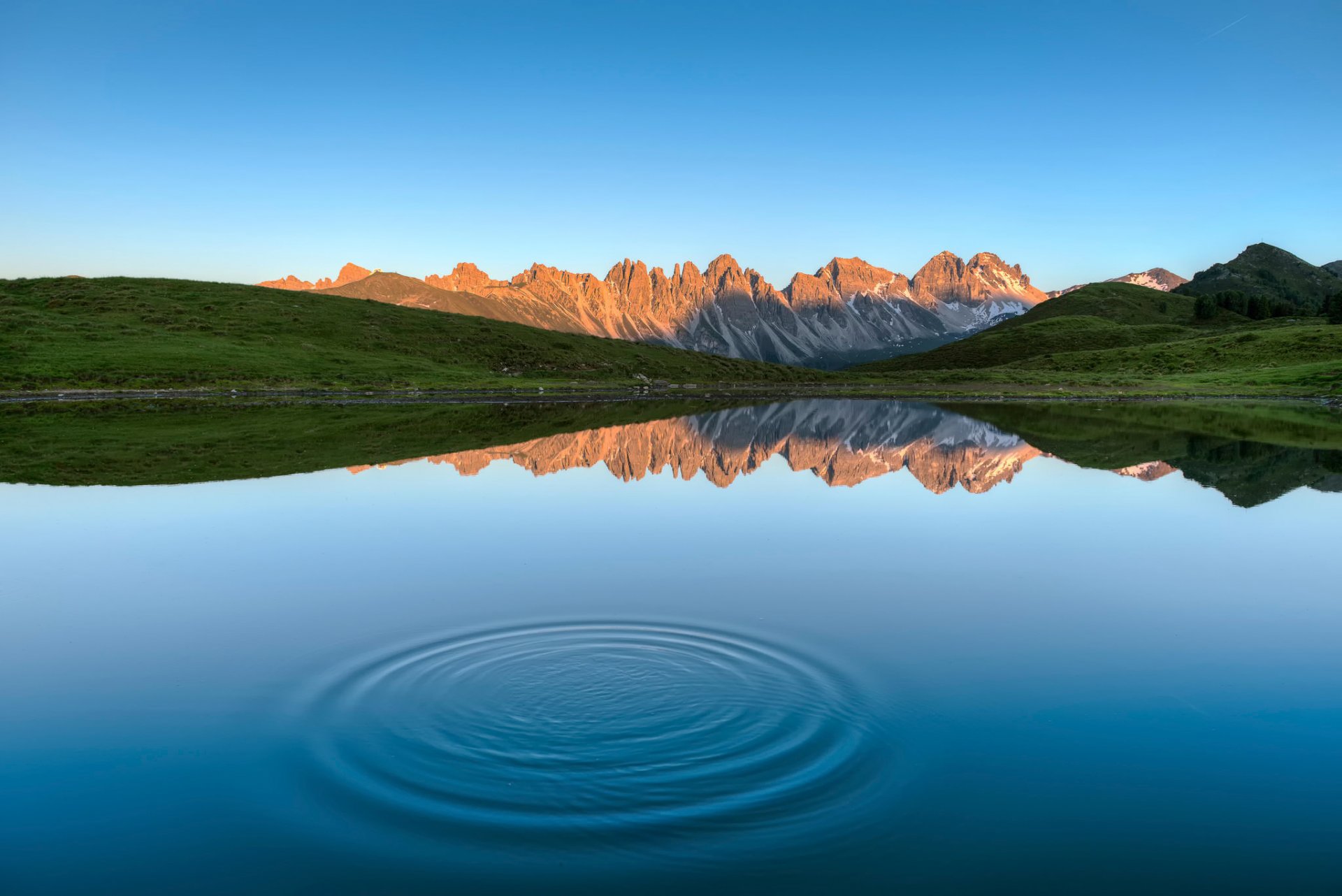 alfeiner see tirol lake mountain